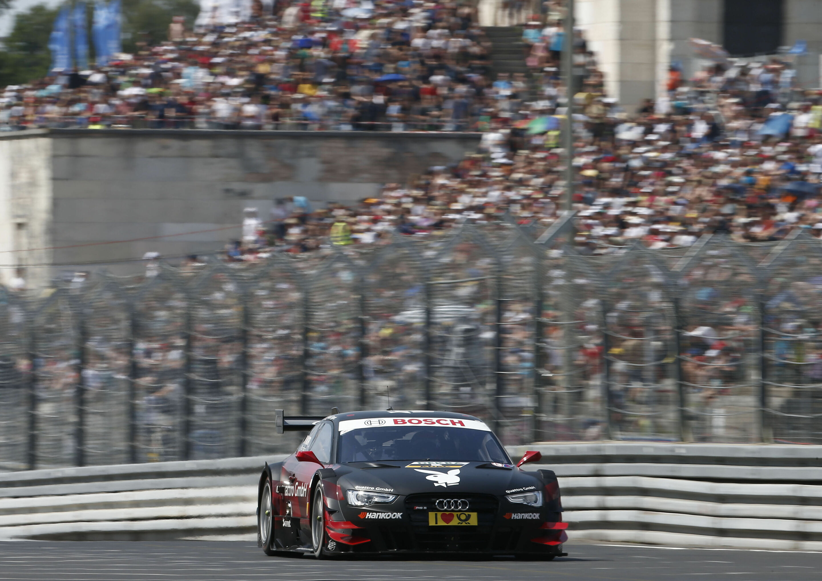 Stimmen nach dem Qualifying auf dem Norisring - Playboy Audi RS 5 DTM #5 (Audi Sport Team Rosberg), Edoardo Mortara.
