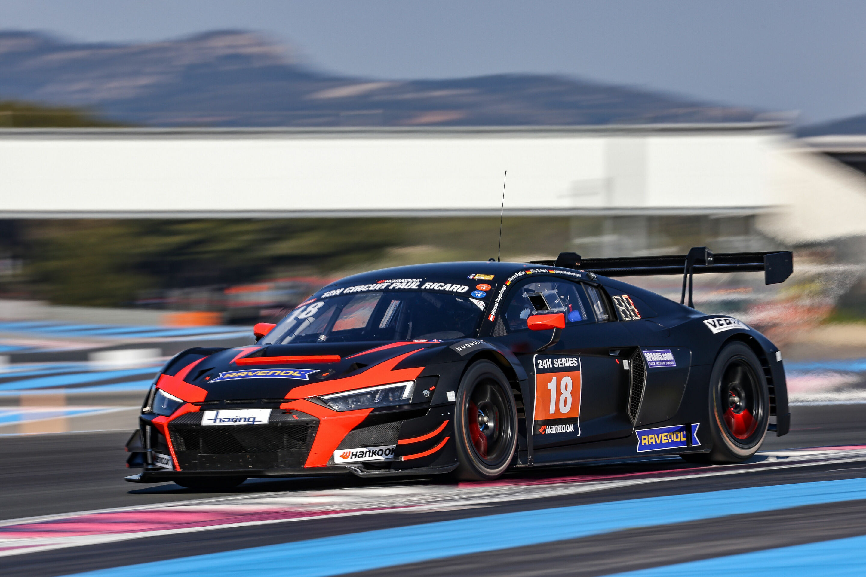 24H Series 2021 - Audi R8 LMS #18 (Rutronik Racing by TECE), Michael Doppelmayr/Elia Erhart/Swen Herberger/Pierre Kaffer