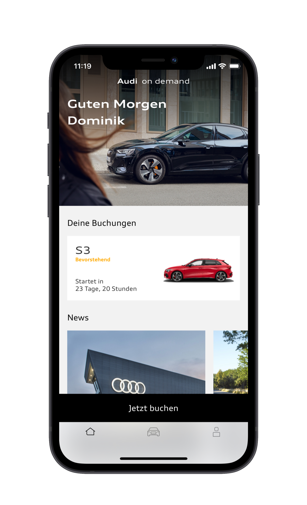 Audi further extends the premium-mobility service ‘Audi on demand’ in Germany - ‚Audi on demand Rent’, which allows a short-term hire of up to 28 days. This service for short-term mobility can now be booked on a mobile basis via an app.