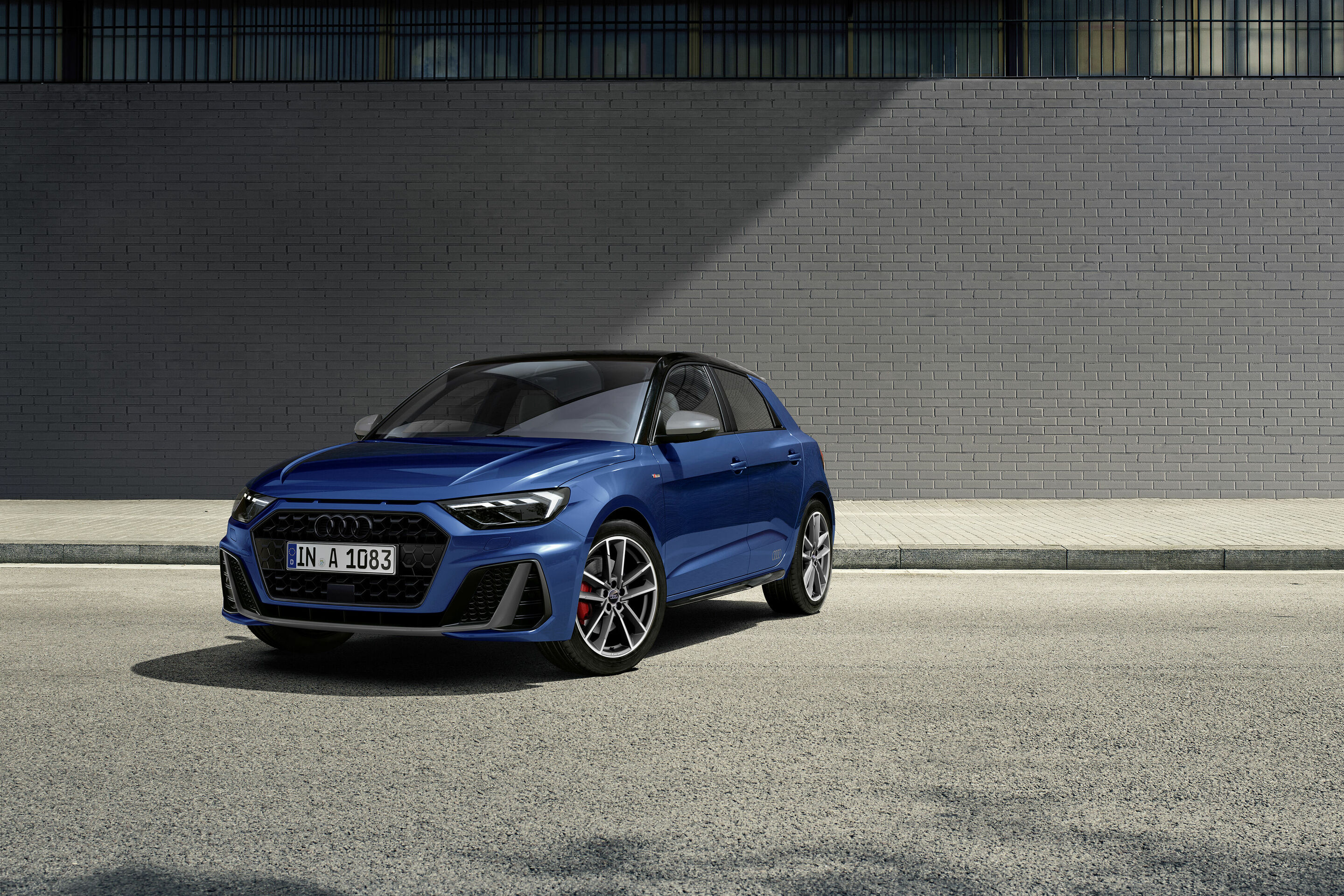 Refined details: Audi gives the A1, A4, A5, Q7 and Q8 a sporty new look for the new model year - Audi A1 S line competition plus
Static photo: Colour: Ascari Blue Metallic