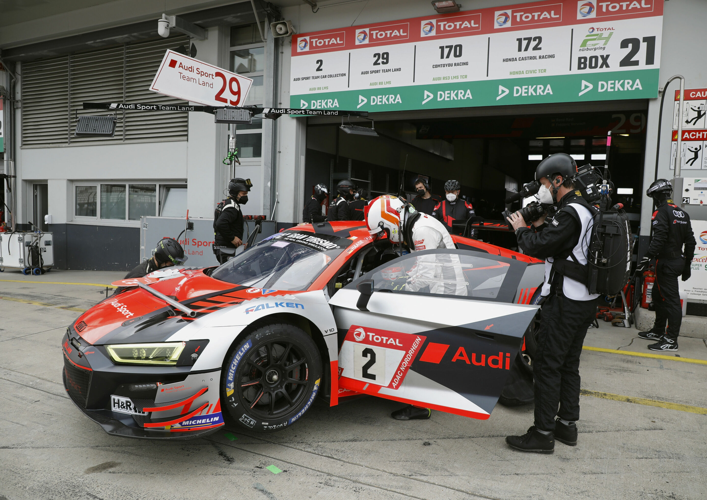 24h Nürburgring 2021 - Audi R8 LMS #2 (Audi Sport Team Car Collection), Christopher Haase/Nico Müller/Patric Niederhauser/Markus Winkelhock