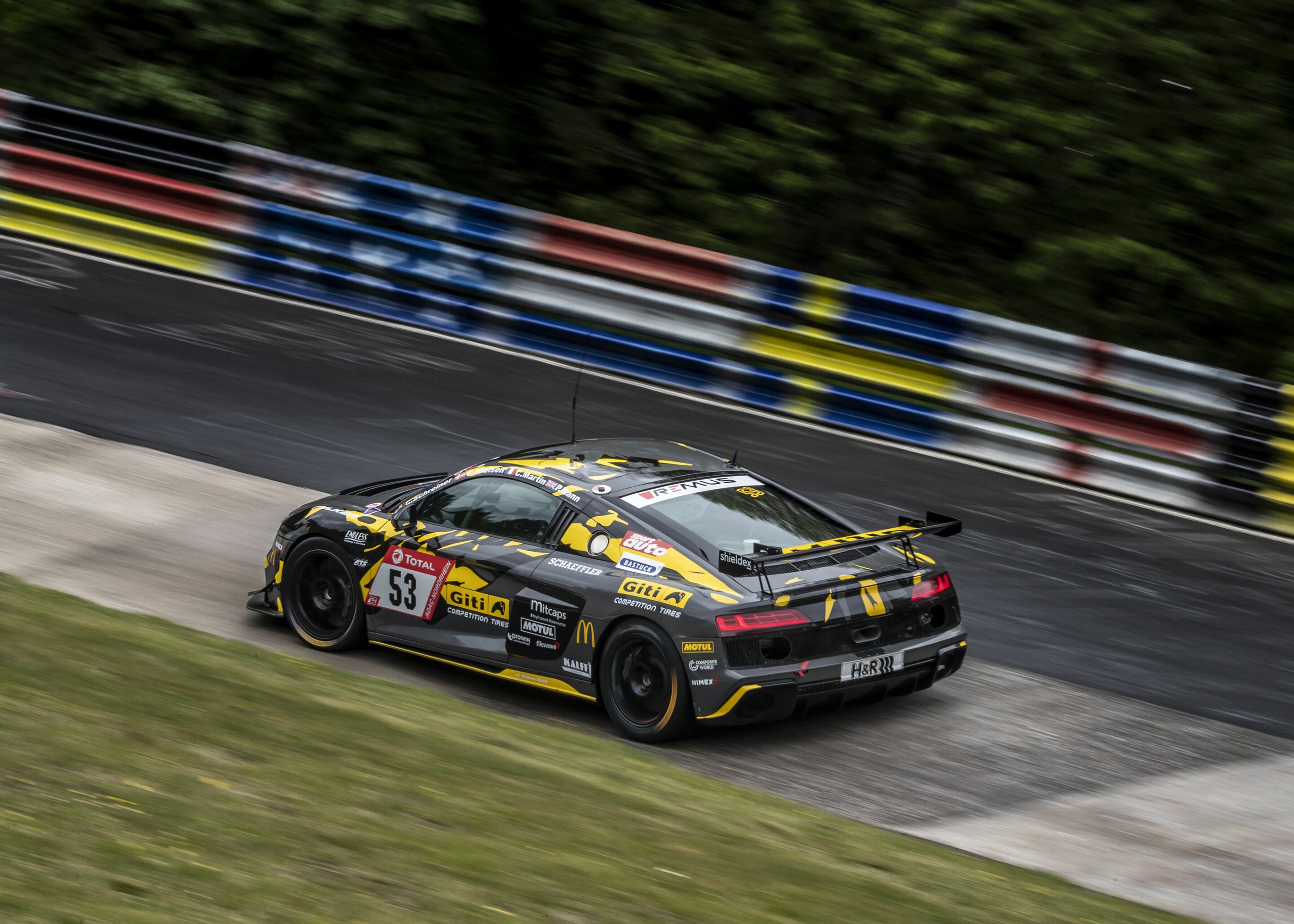 24h Nürburgring 2021 - Audi R8 LMS GT4 #53 (Giti Tire Motorsport by WS Racing), Pippa Mann/Célia Martin/Christina Nielsen/Carrie Schreiner