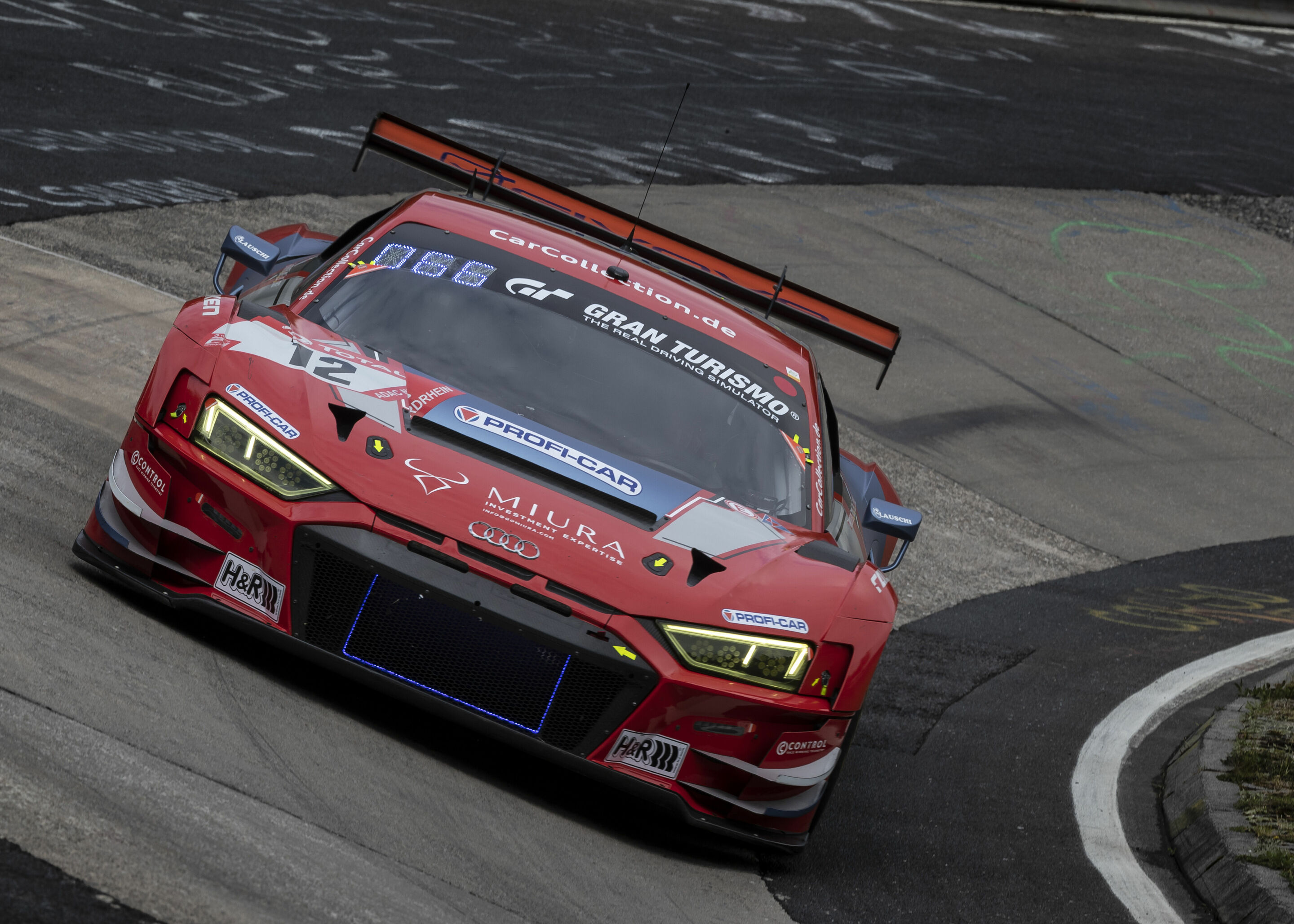 24h Nürburgring 2021 - Audi R8 LMS #12 (Lionspeed by Car Collection Motorsport), Jean-Louis Hertenstein/Klaus Koch/Fidel Leib/Johannes Stengel