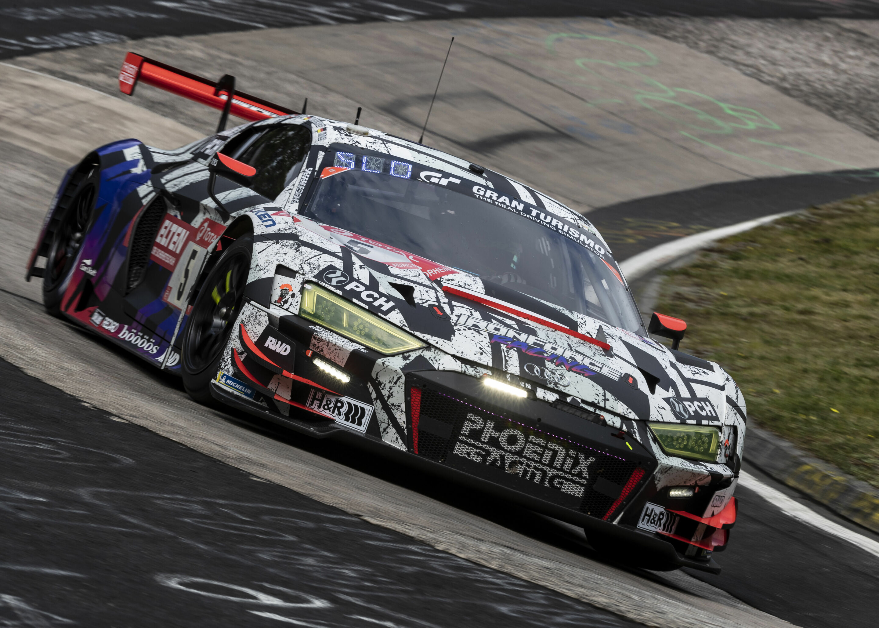 24h Nürburgring 2021 - Audi R8 LMS #5 (Phoenix Racing), Max Hofer/Vincent Kolb/Dennis Marschall/Jan-Erik Slooten