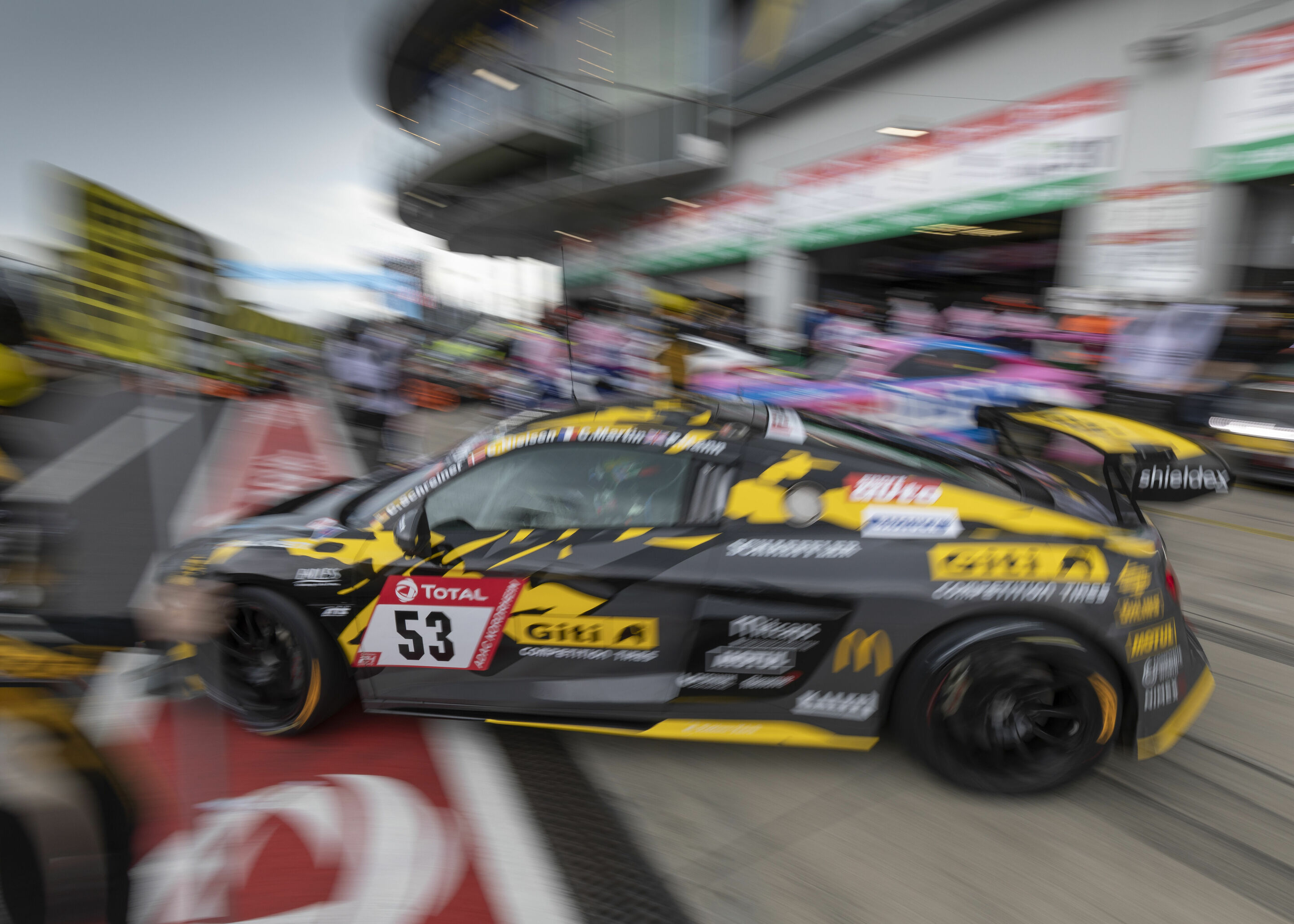 24h Nürburgring 2021 - Audi R8 LMS GT4 #53 (Giti Tire Motorsport by WS Racing), Pippa Mann/Célia Martin/Christina Nielsen/Carrie Schreiner