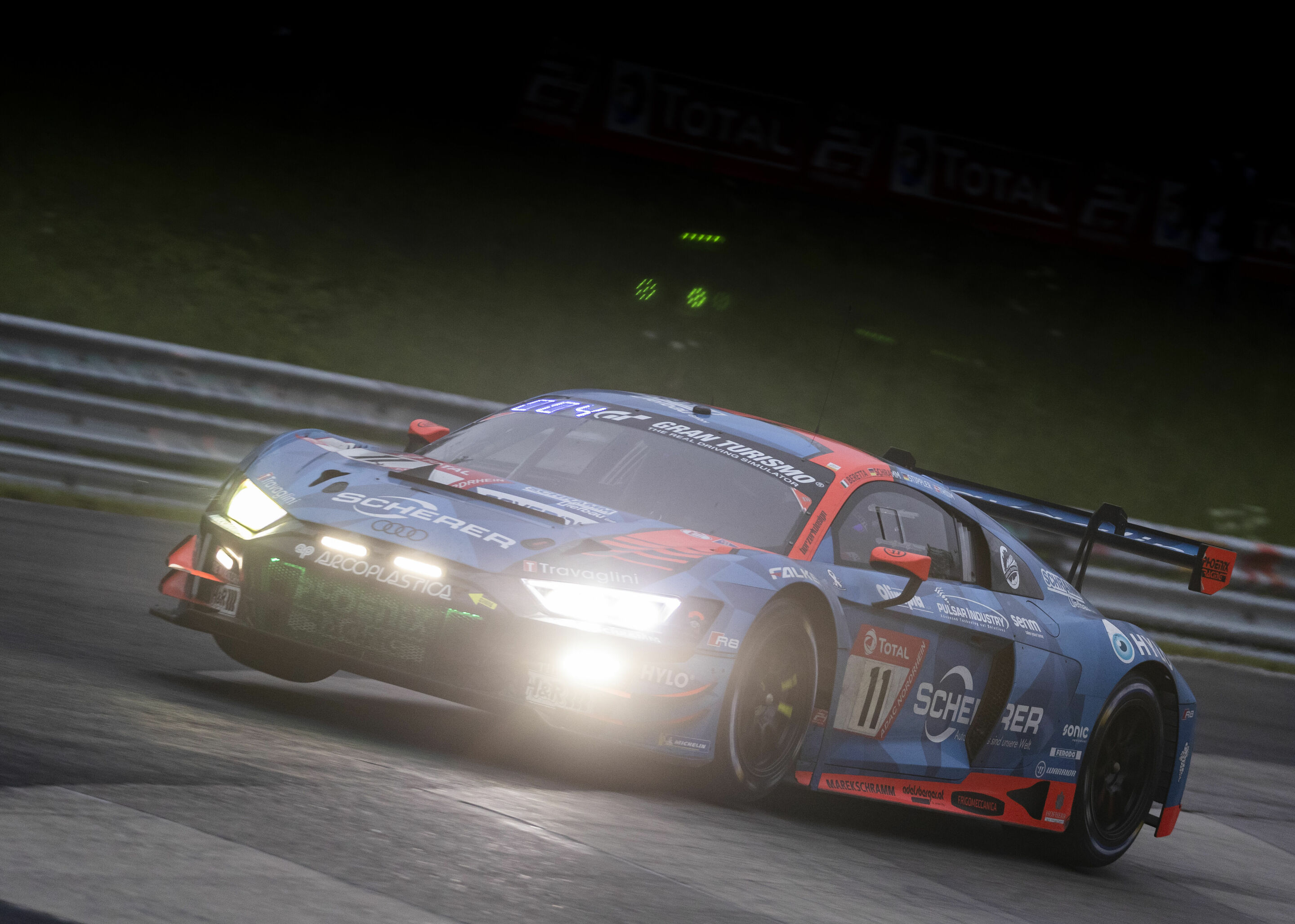 24h Nürburgring 2021 - Audi R8 LMS #11 (Phoenix Racing), Michele Beretta/Kim-Luis Schramm/Frank Stippler/Nicki Thiim