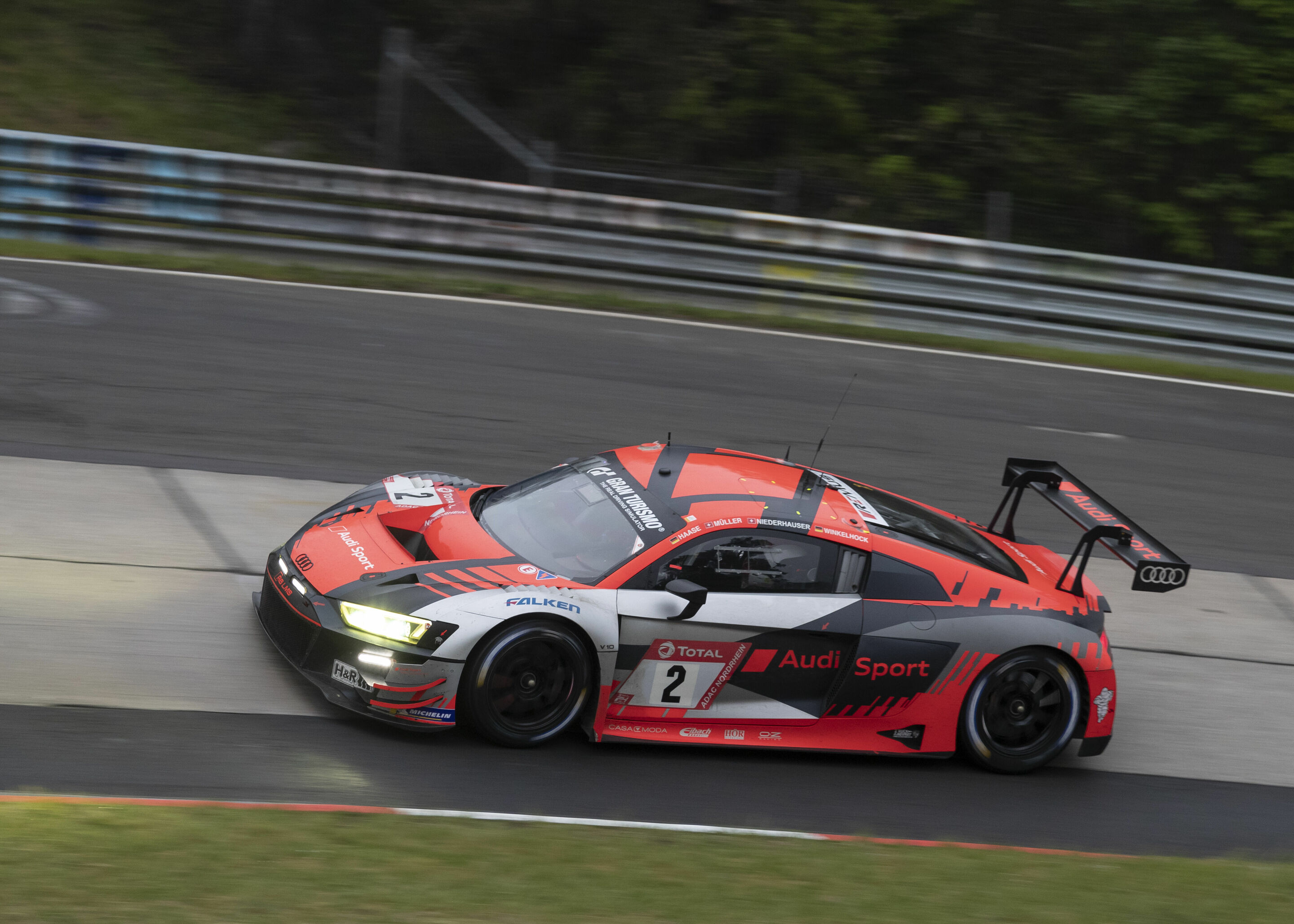 24h Nürburgring 2021 - Audi R8 LMS #2 (Audi Sport Team Car Collection), Christopher Haase/Nico Müller/Patric Niederhauser/Markus Winkelhock