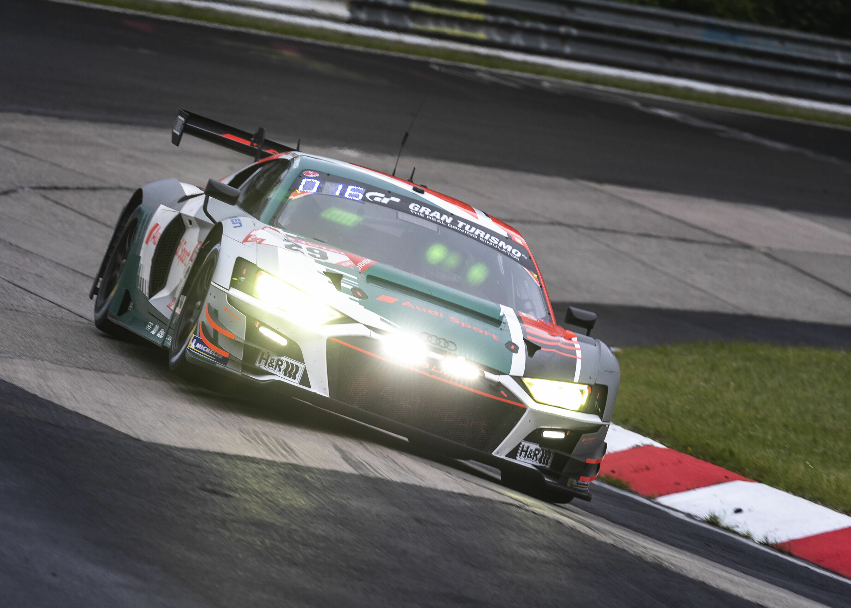 24h Nürburgring 2021 - Audi R8 LMS #29 (Audi Sport Team Land), Kelvin van der Linde/Christopher Mies/René Rast/Frédéric Vervisch