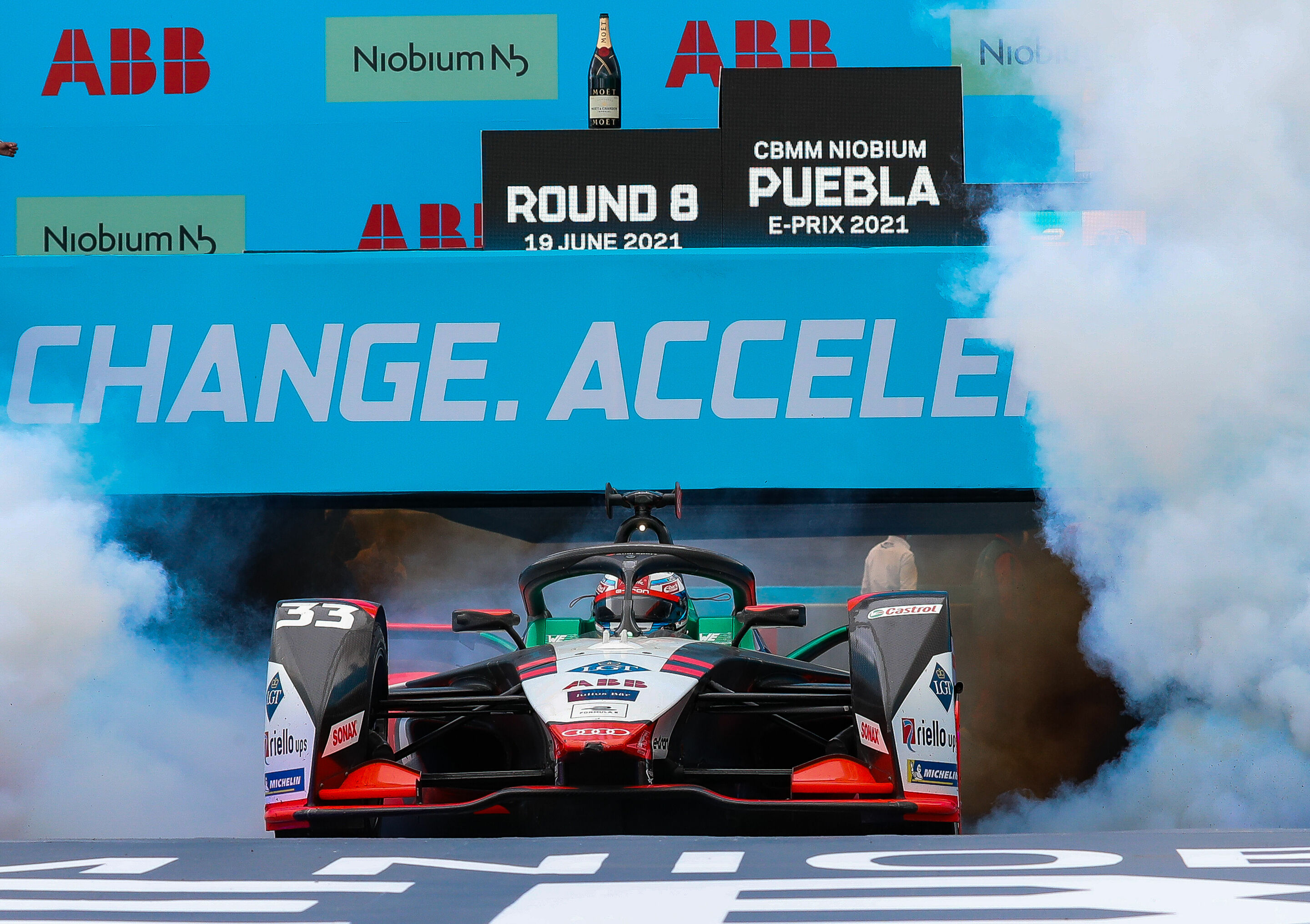 Formel E, Puebla E-Prix 2021 - Audi e-tron FE07 #33 (Audi Sport ABT Schaeffler), René Rast