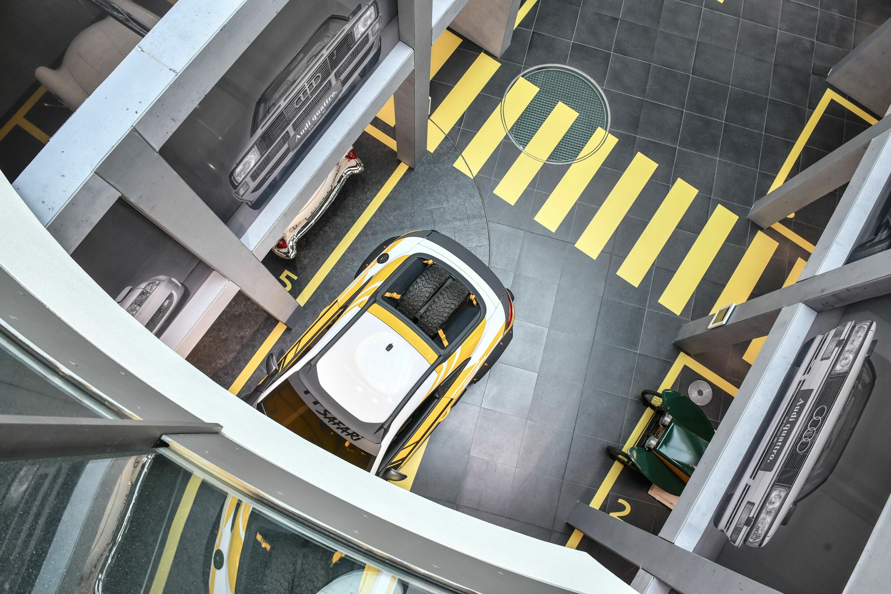 Audi museum mobile - Special exhibition on quattro technology in the Audi museum mobile