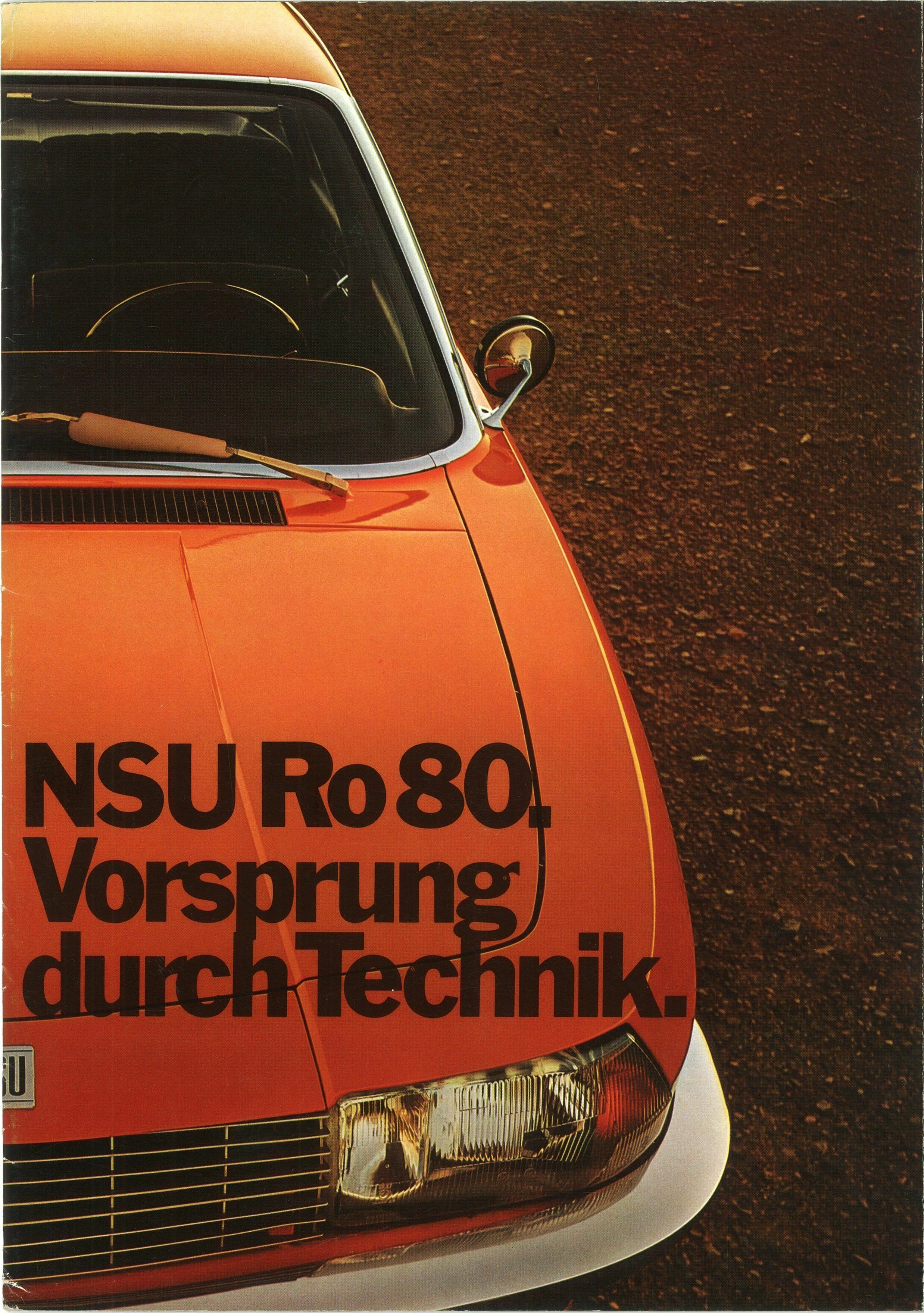 A Slogan with History: Audi Marks 50 Years of “Vorsprung durch Technik” - “Vorsprung durch Technik” was also used in Audi NSU brochures soon after.