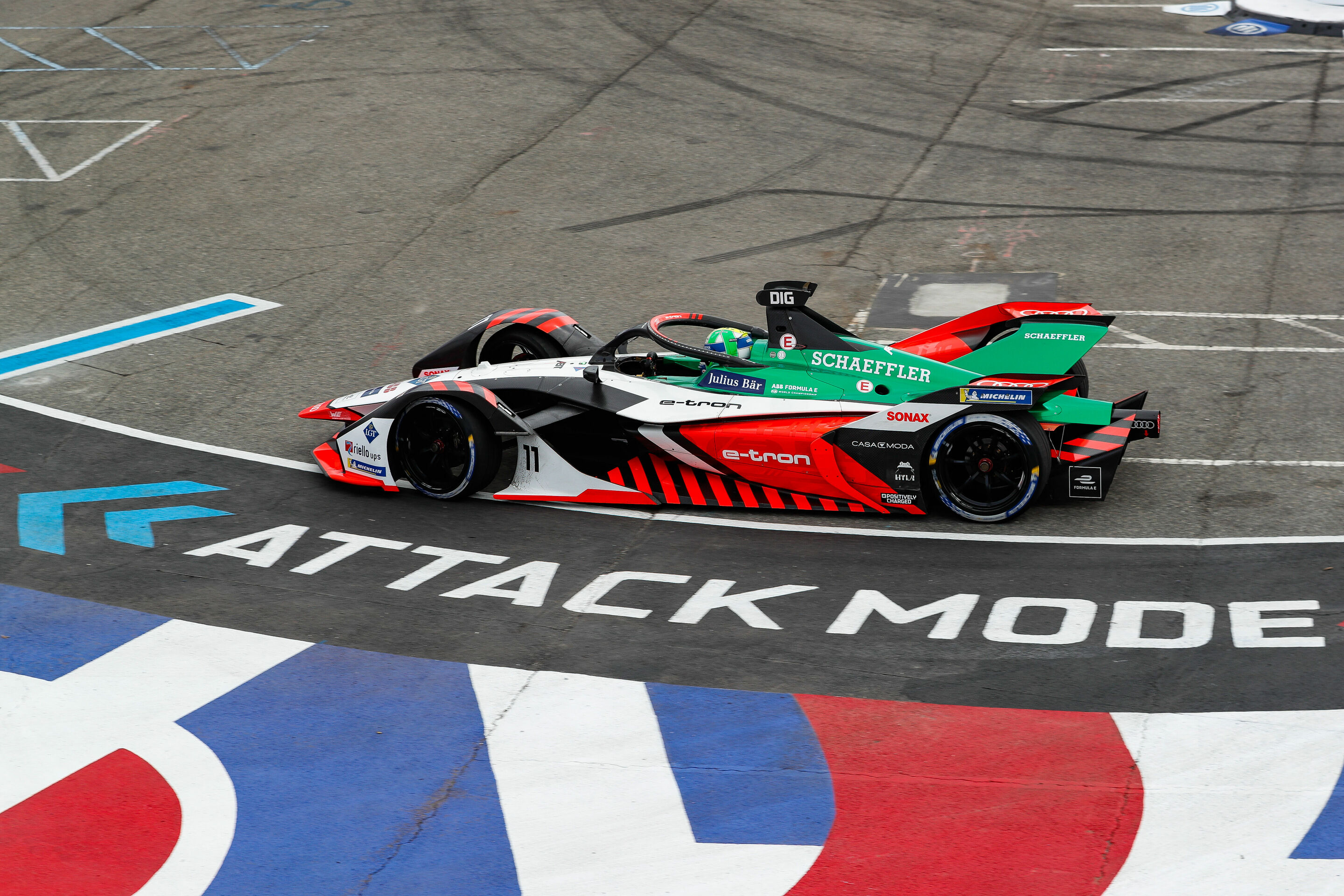 Formel E, New York E-Prix 2021 - Audi e-tron FE07 #11 (Audi Sport ABT Schaeffler), Lucas di Grassi