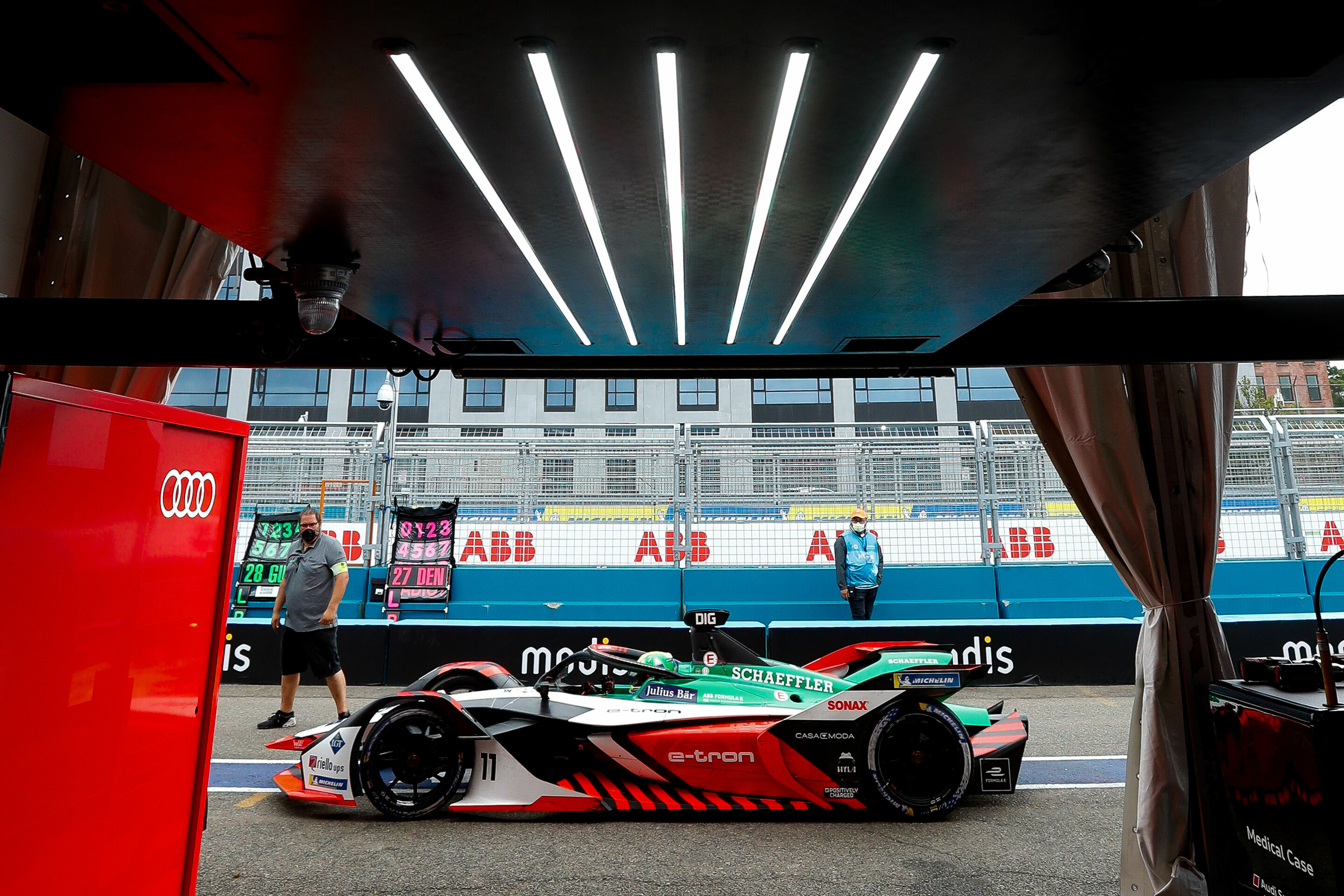 Formel E, New York E-Prix 2021 - Audi e-tron FE07 #11 (Audi Sport ABT Schaeffler), Lucas di Grassi