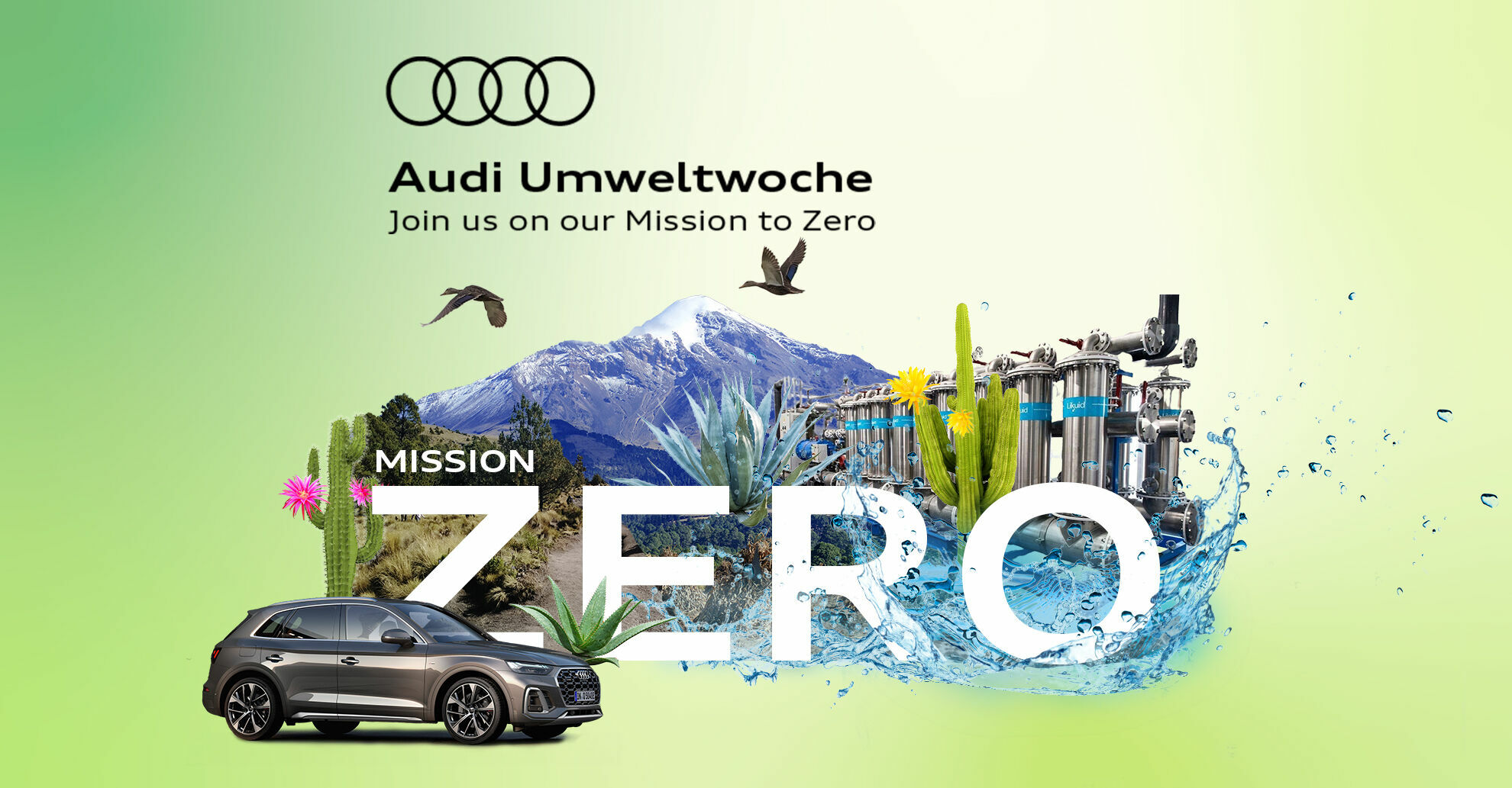 Unter dem Motto „Join us on our mission to zero” richtet Audi vom 19. bis 23. Juli 2021 die „Audi Umweltwoche“ aus. - Mit der Aktionswoche macht das Unternehmen die zahlreichen Facetten des Umweltschutzes an den eigenen Standorten sichtbar. Das Rahmenprogramm...