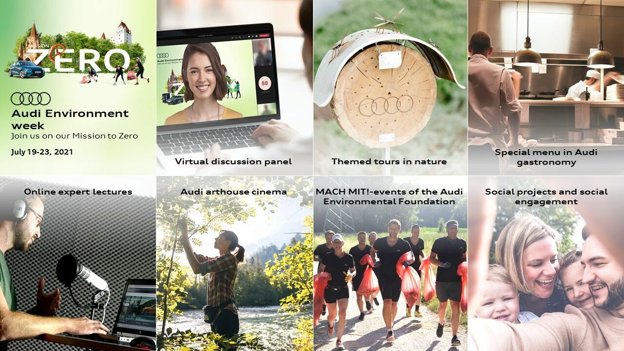 Under the motto “Join us on our mission to zero,” Audi is organizing “Audi Environment Week” from July 19 to 23. - With its week of action, the company is making the numerous facets of environmental protection at its own locations visible. The supporting...