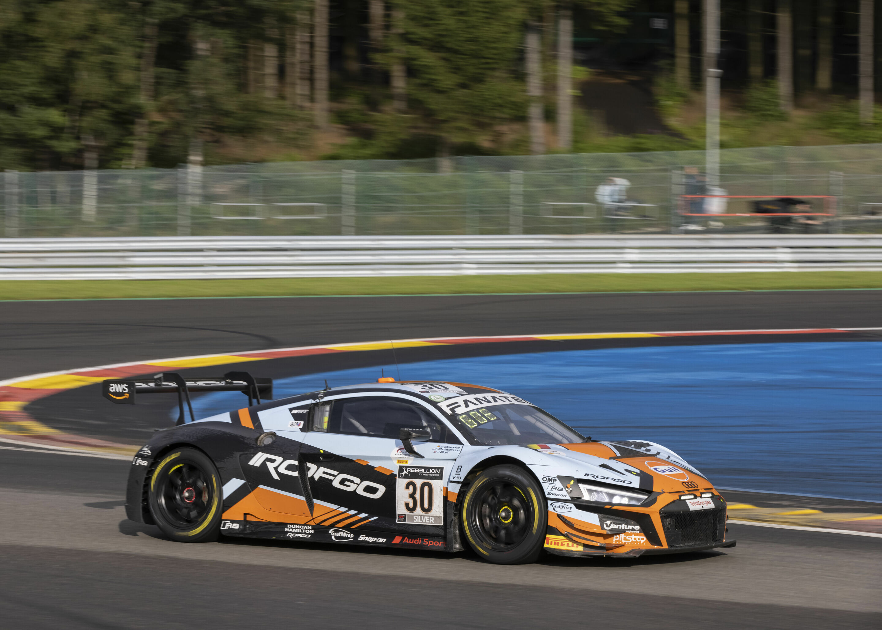 24h Spa 2021 - Audi R8 LMS #30 (Team WRT), Franco Colapinto/Benjamin Goethe/James Pull