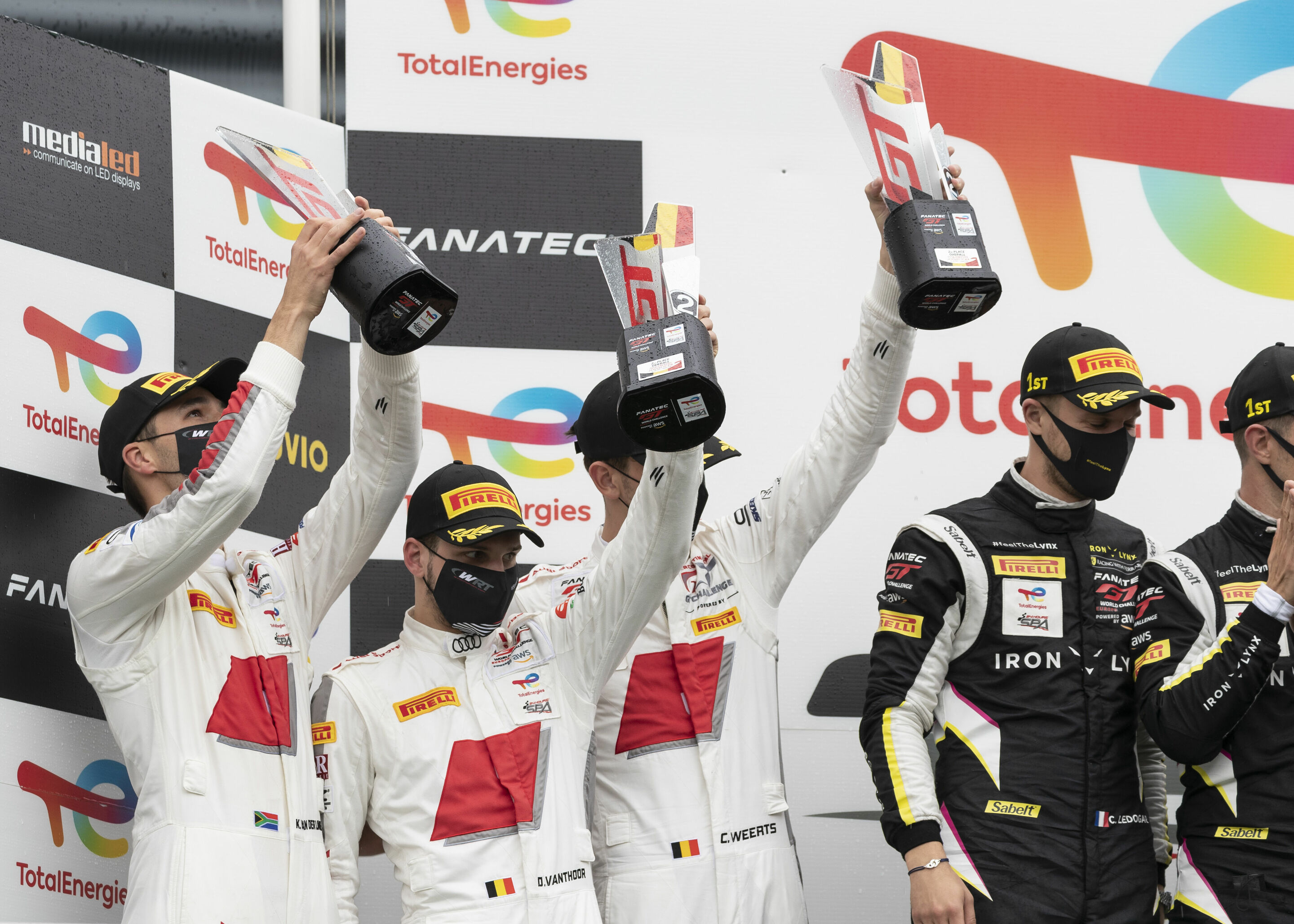 24h Spa 2021 - Kelvin van der Linde, Dries Vanthoor, Charles Weerts