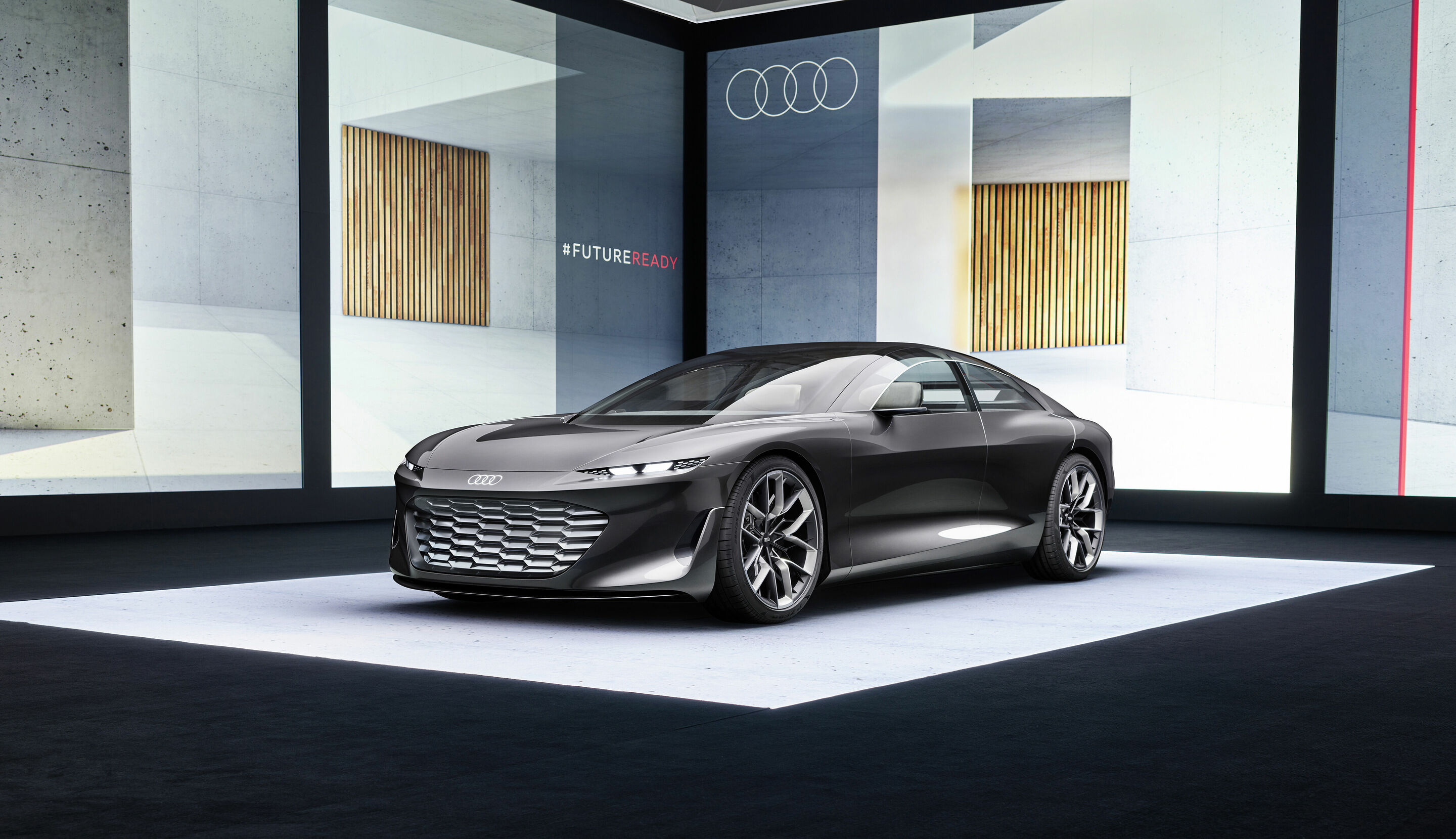 Audi grandsphere concept - Standaufnahme,
Farbe: Sphereshifter