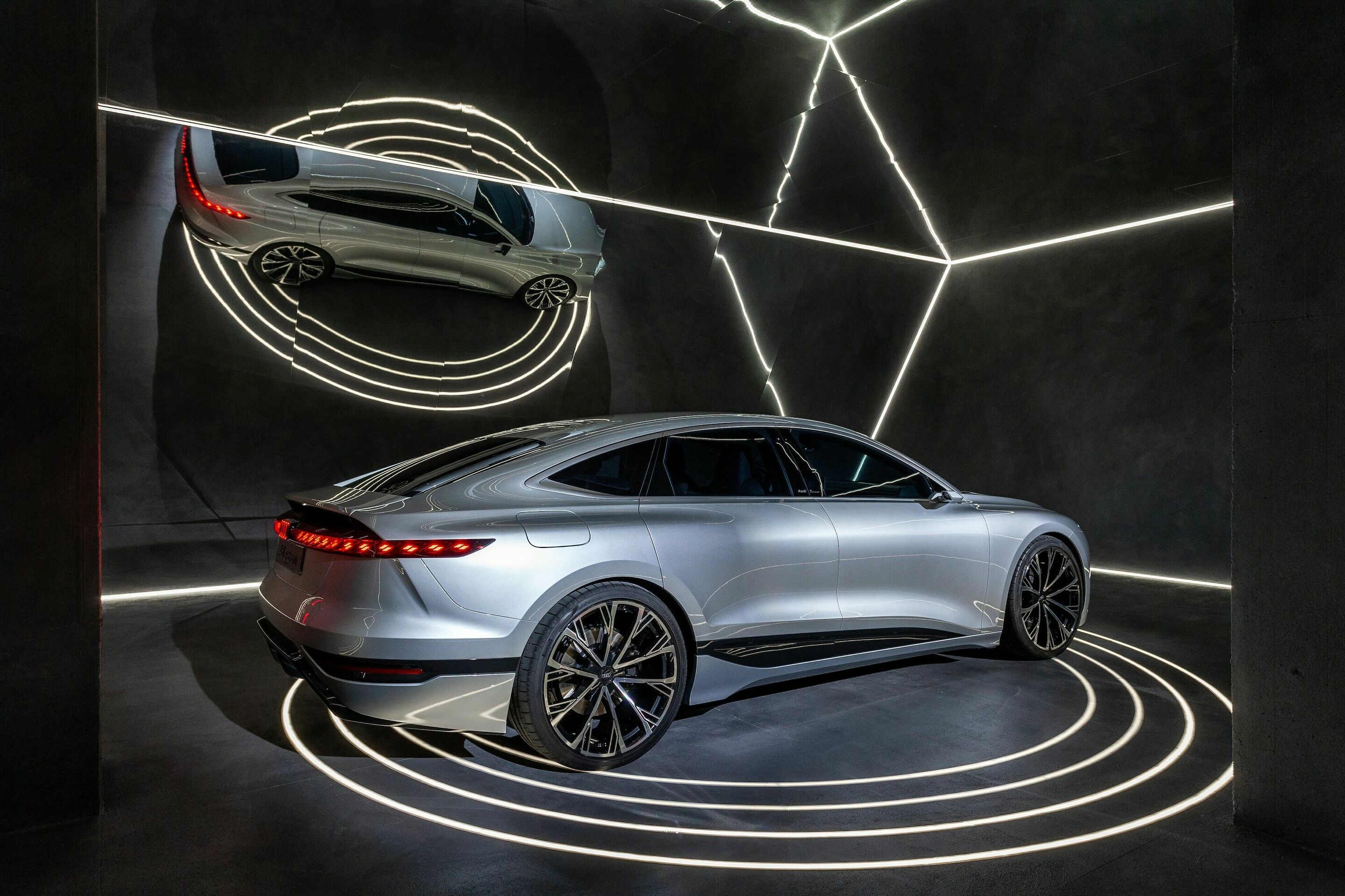 Audi A6 e-tron concept at Milan Design Week - Audi A6 e-tron concept at Milan Design Week