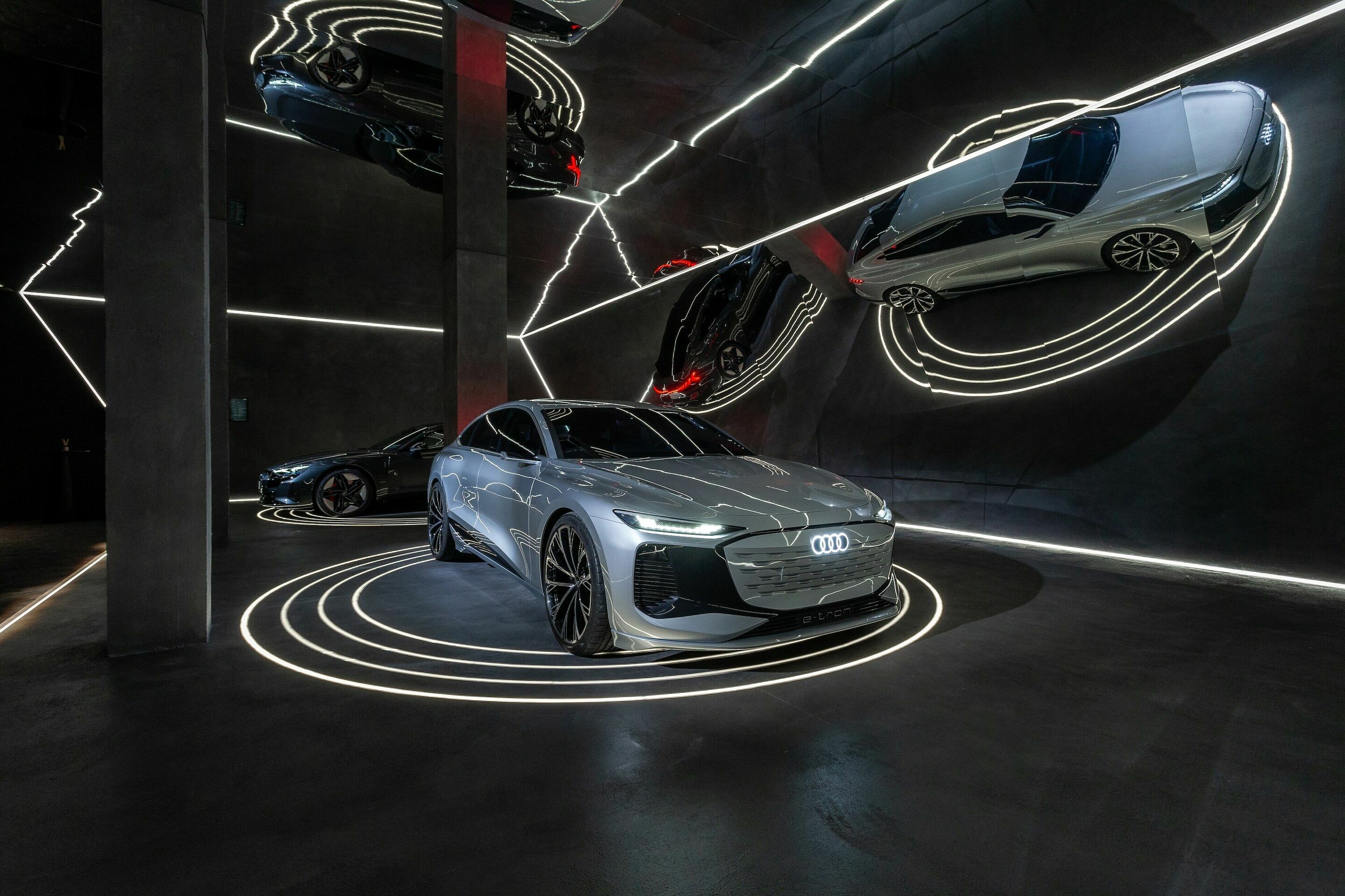 Audi A6 e-tron concept auf der Milan Design Week - Audi A6 e-tron concept auf der Milan Design Week