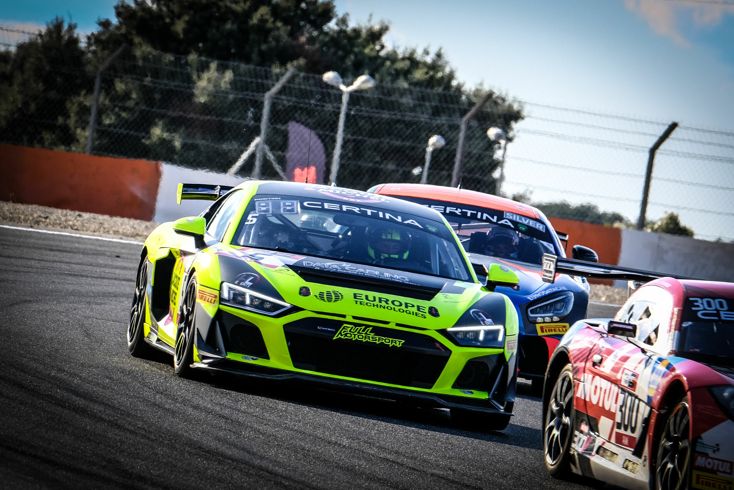 GT4 France 2021 - Audi R8 LMS GT4 #5 (Fullmotorsport), Christophe Hamon/Pascal Huteau