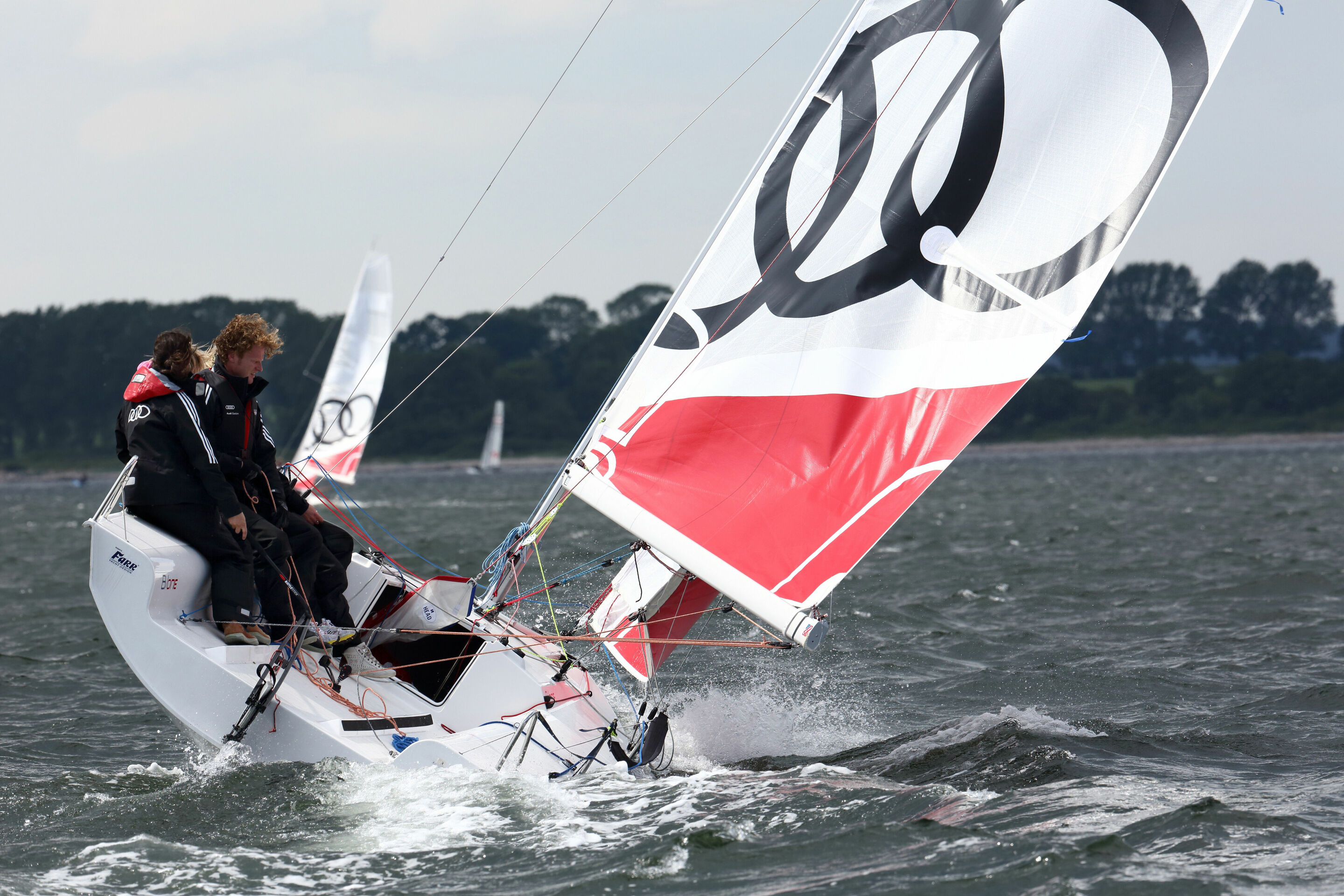 B/one boats in Audi colours
