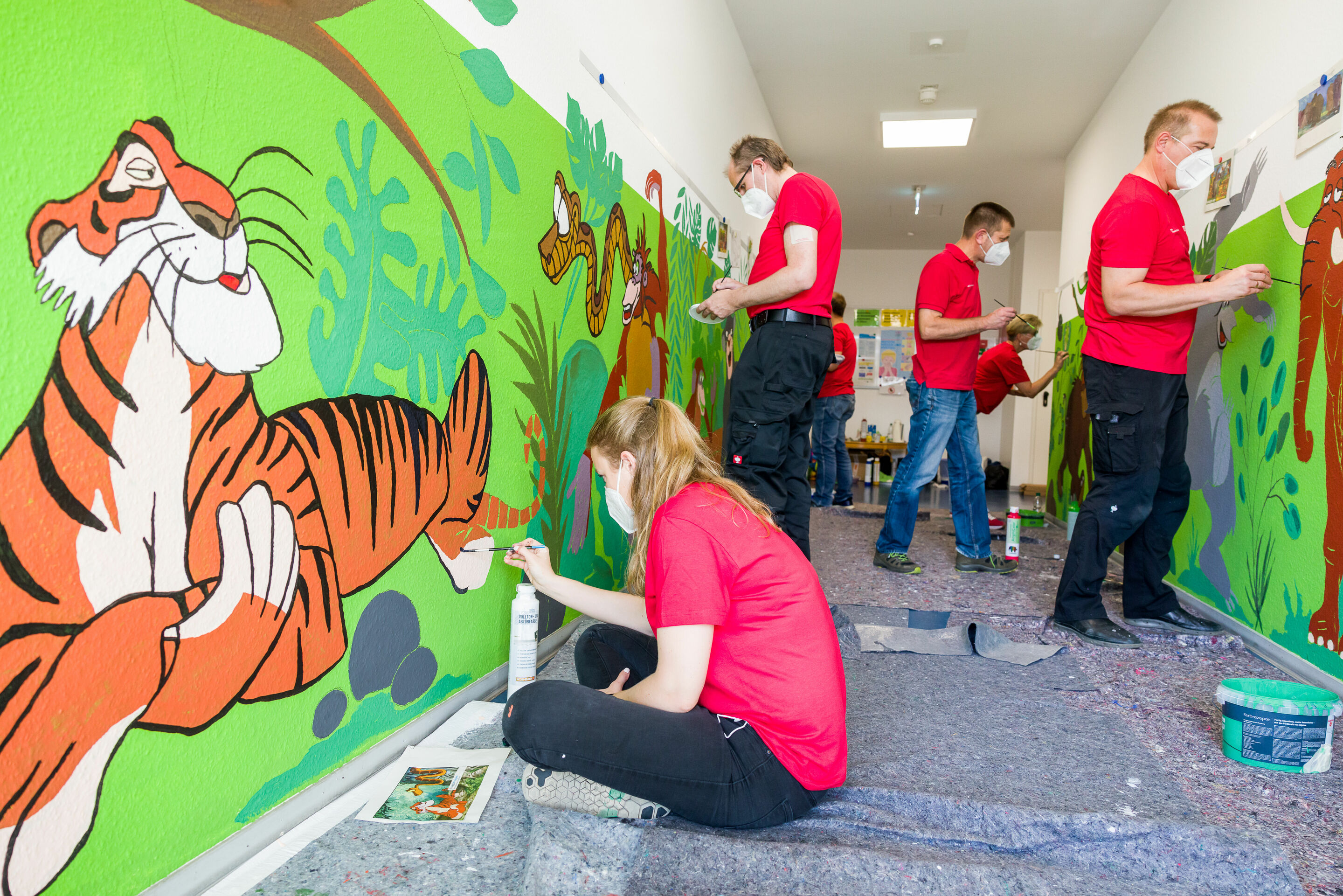 Audi Volunteer Day 2021, digital and analog: employees help in Ingolstadt and Neckarsulm - Audi volunteer day 2021: More than 250 Audi employees have engaged in around 50 projects during their free time in support of social welfare institutions at both...