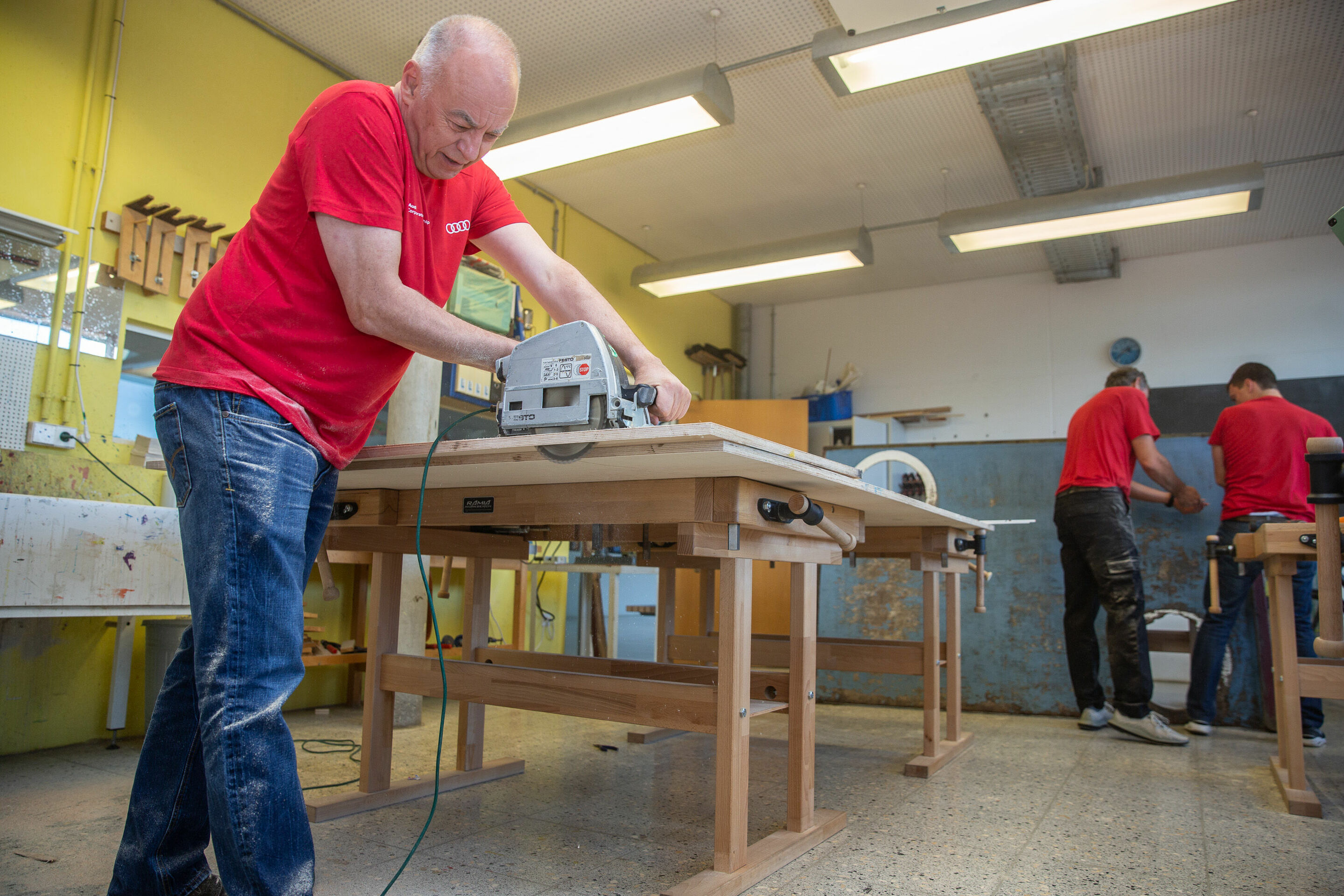 Audi Volunteer Day 2021, digital and analog: employees help in Ingolstadt and Neckarsulm - Audi volunteer day 2021: More than 250 Audi employees have engaged in around 50 projects during their free time in support of social welfare institutions at both...