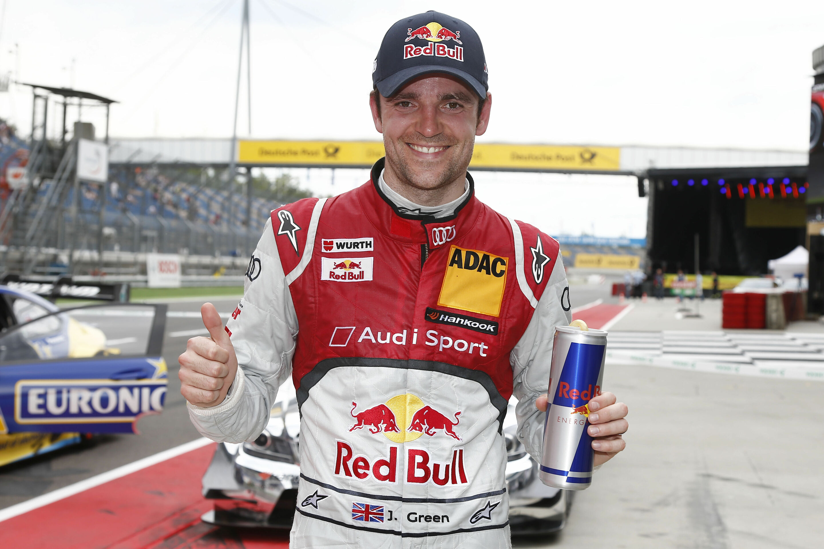Audi driver Jamie Green gives himself a gift - Jamie Green