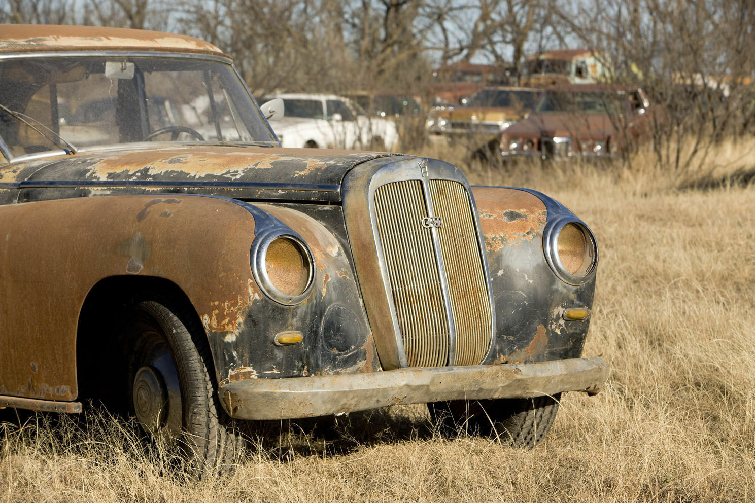 „Fundstücke“ im Vortrag: Wie Audi Tradition weltweit seltene Exponate fürs Museum aufspürt - Gefunden in West Texas: Horch, ein Einzelstück von 1953.