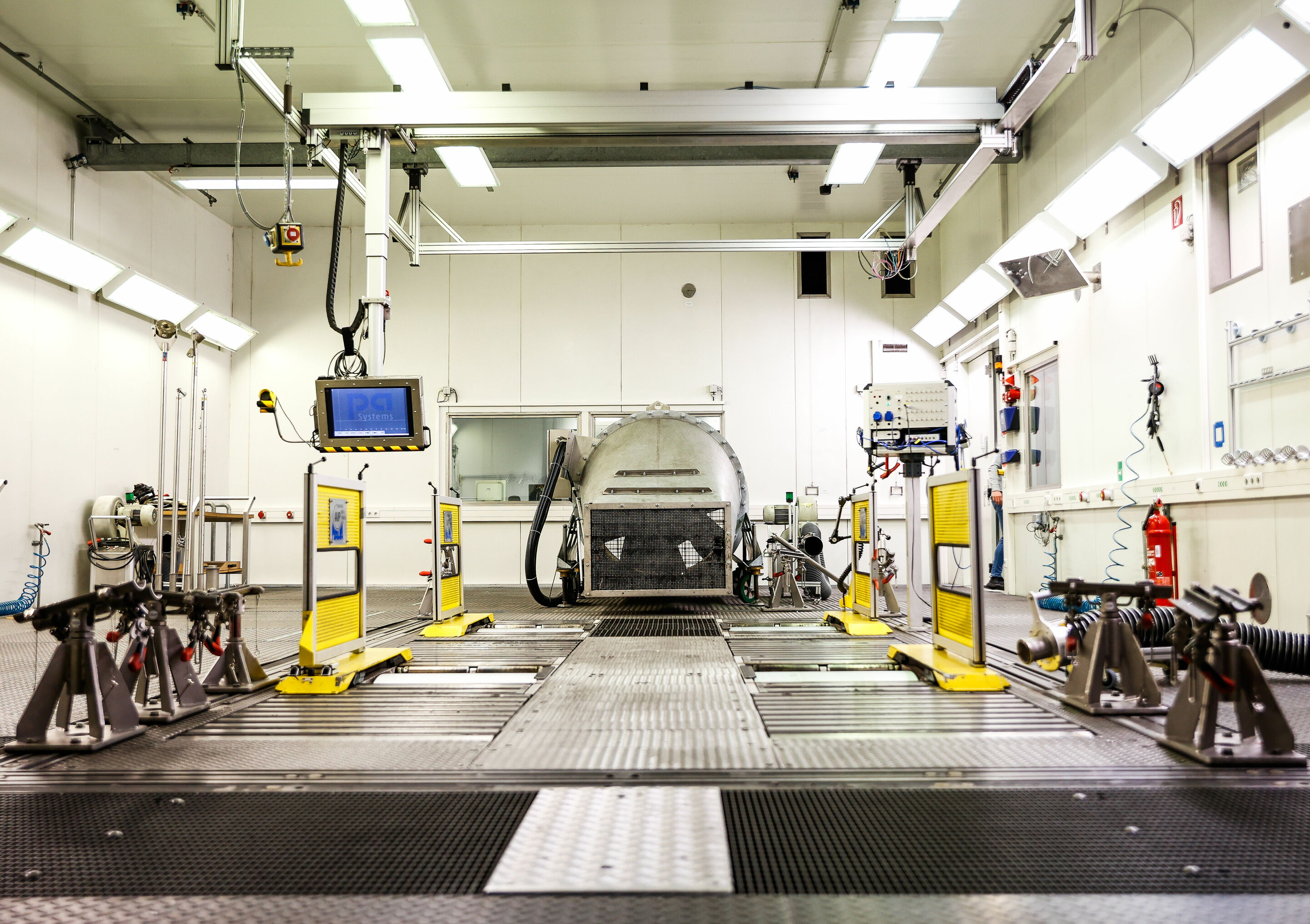 Audi RS Q e-tron - The Audi RS Q e-tron in the climate chamber in Ingolstadt