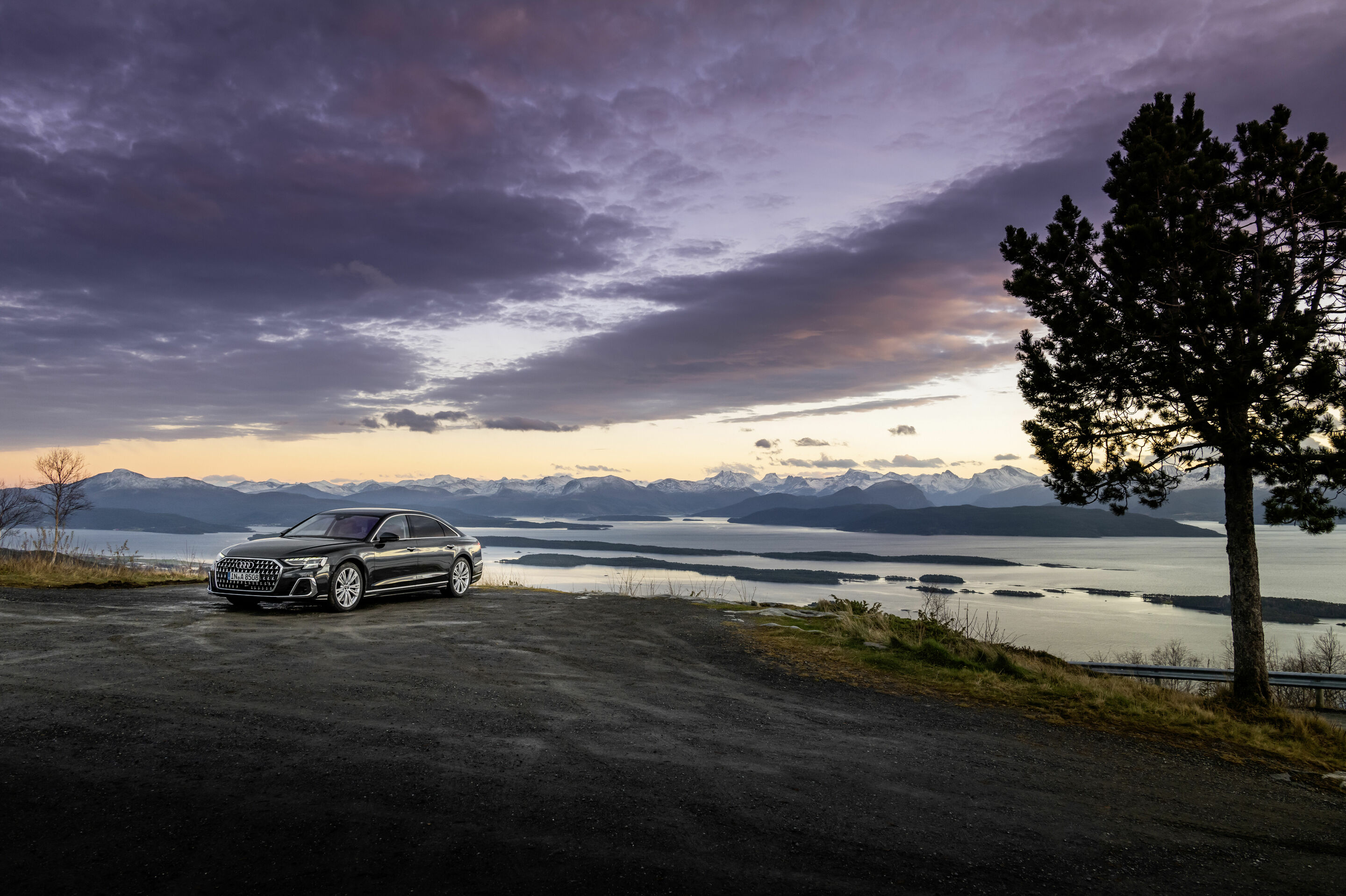 Audi A8 L - Static Photo,
Color: Manhattan grey