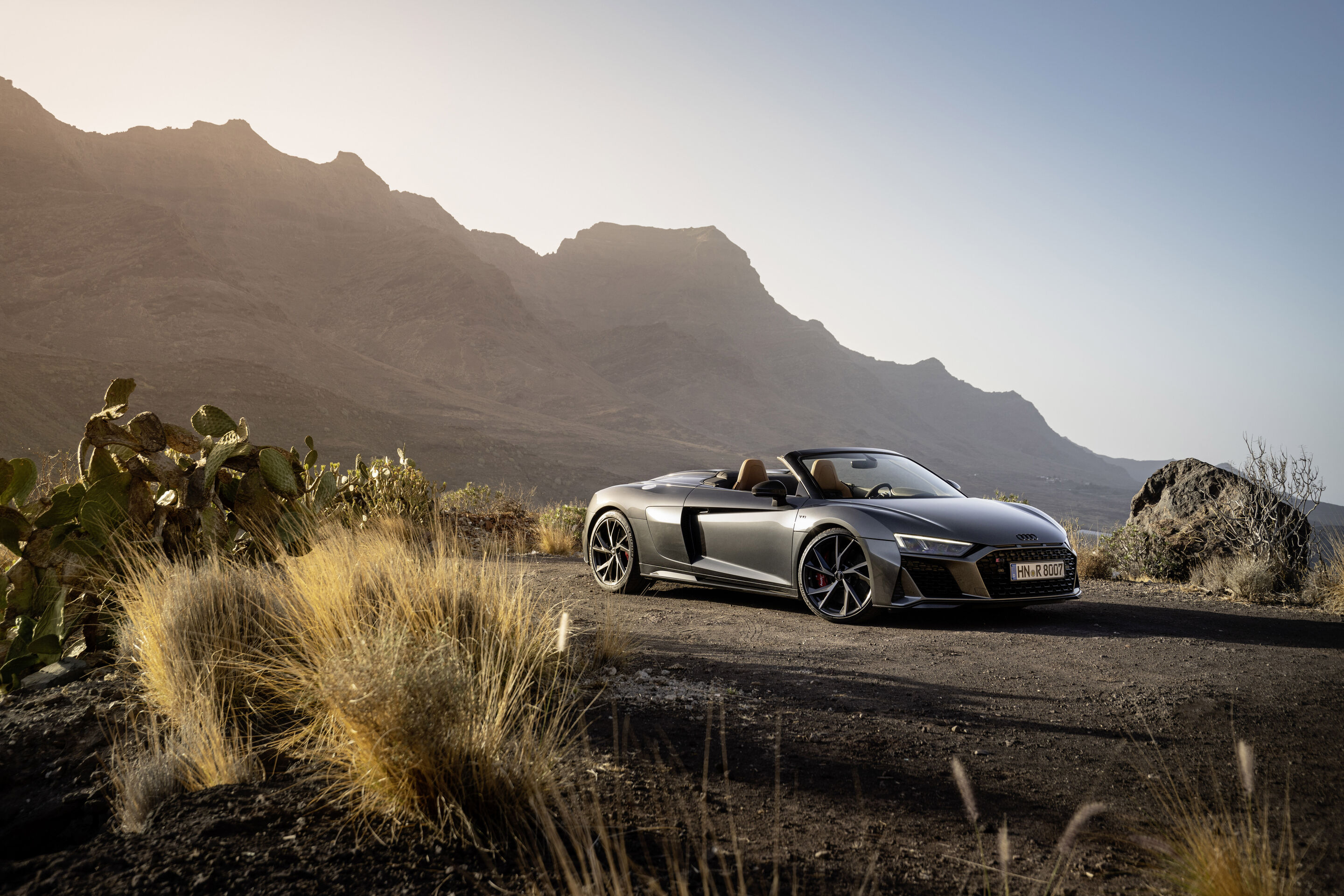 Audi R8 Spyder V10 performance RWD (until 2024) - Static photo
Colour: Daytona gray metallic