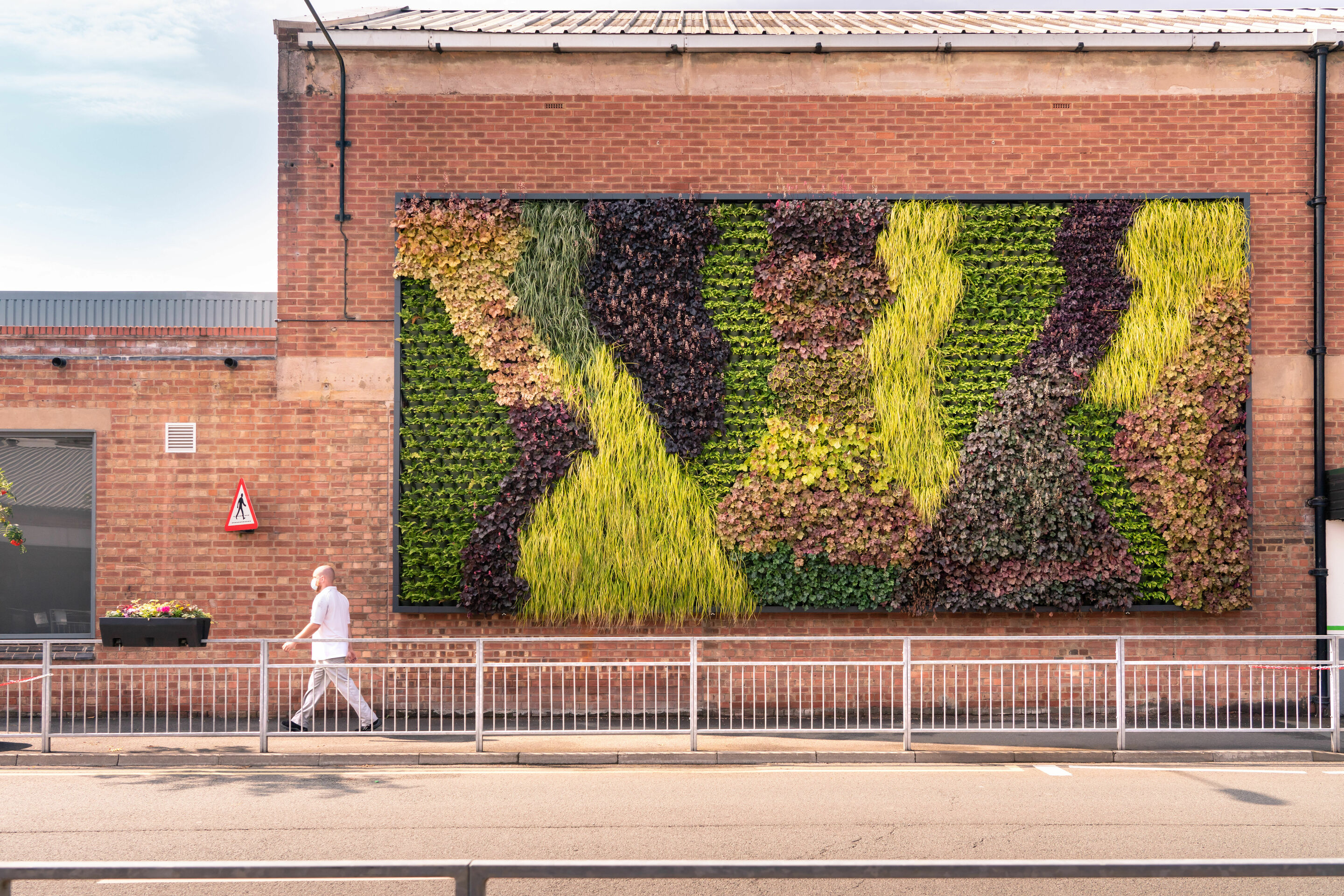 The Living Wall at Bentley's Headquarters - The Living Wall at Bentley's Headquarters