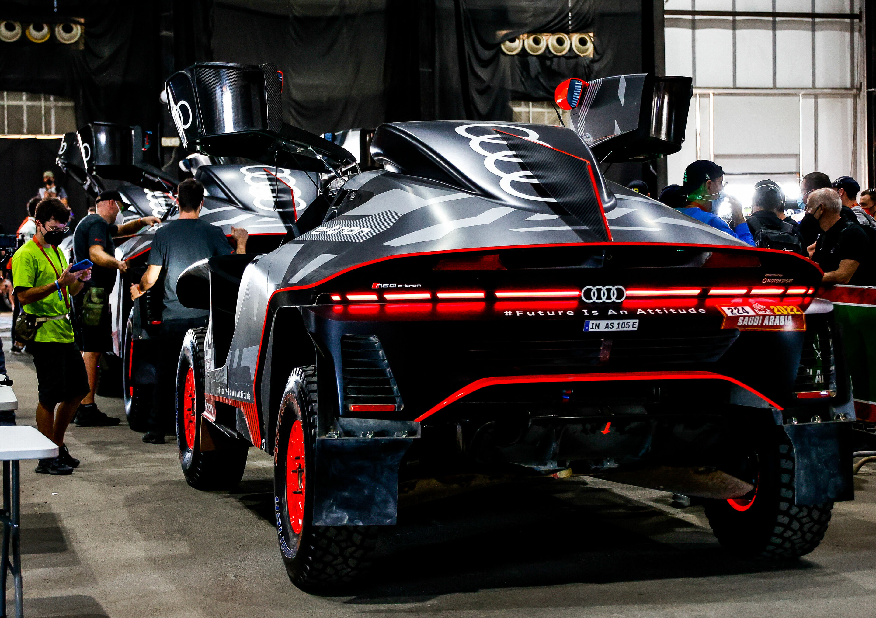 Rallye Dakar 2022 - Audi RS Q e-tron #224 (Team Audi Sport), Mattias Ekström/Emil Bergkvist