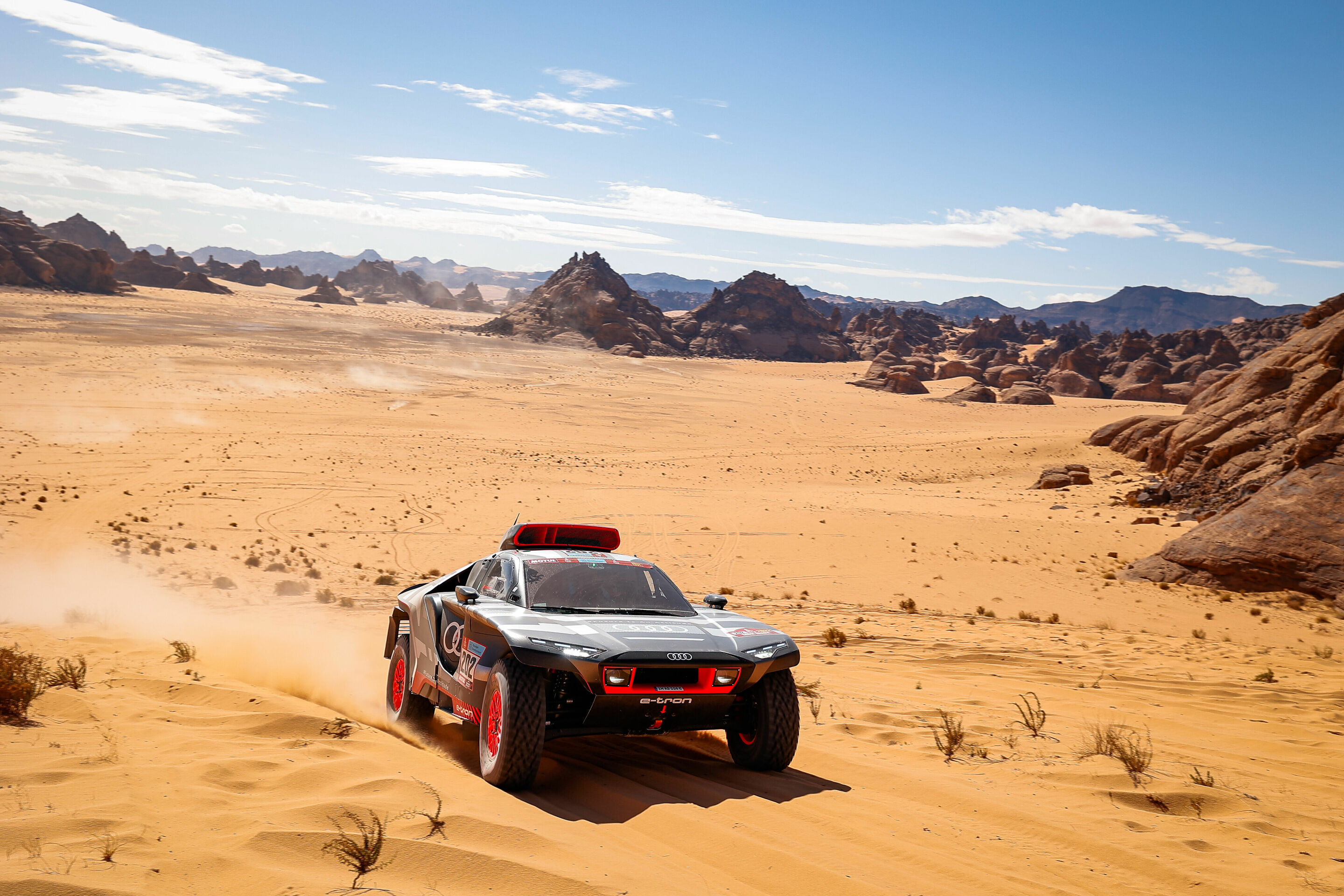 Rallye Dakar 2022 - Audi RS Q e-tron #202 (Team Audi Sport), Carlos Sainz/Lucas Cruz