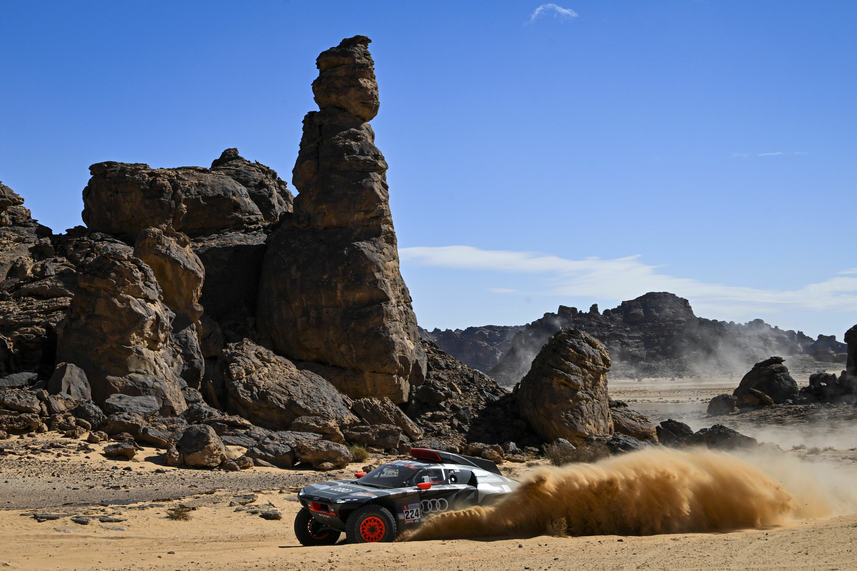 Rallye Dakar 2022 - Audi RS Q e-tron #224 (Team Audi Sport), Mattias Ekström/Emil Bergkvist