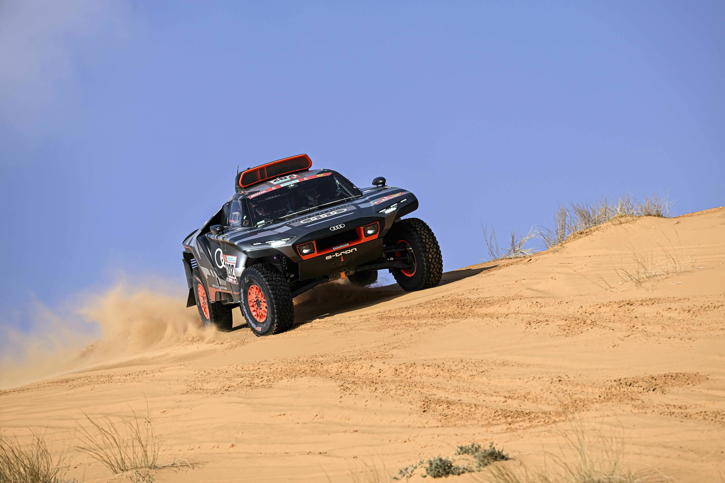 Rallye Dakar 2022 - Audi RS Q e-tron #202 (Team Audi Sport), Carlos Sainz/Lucas Cruz