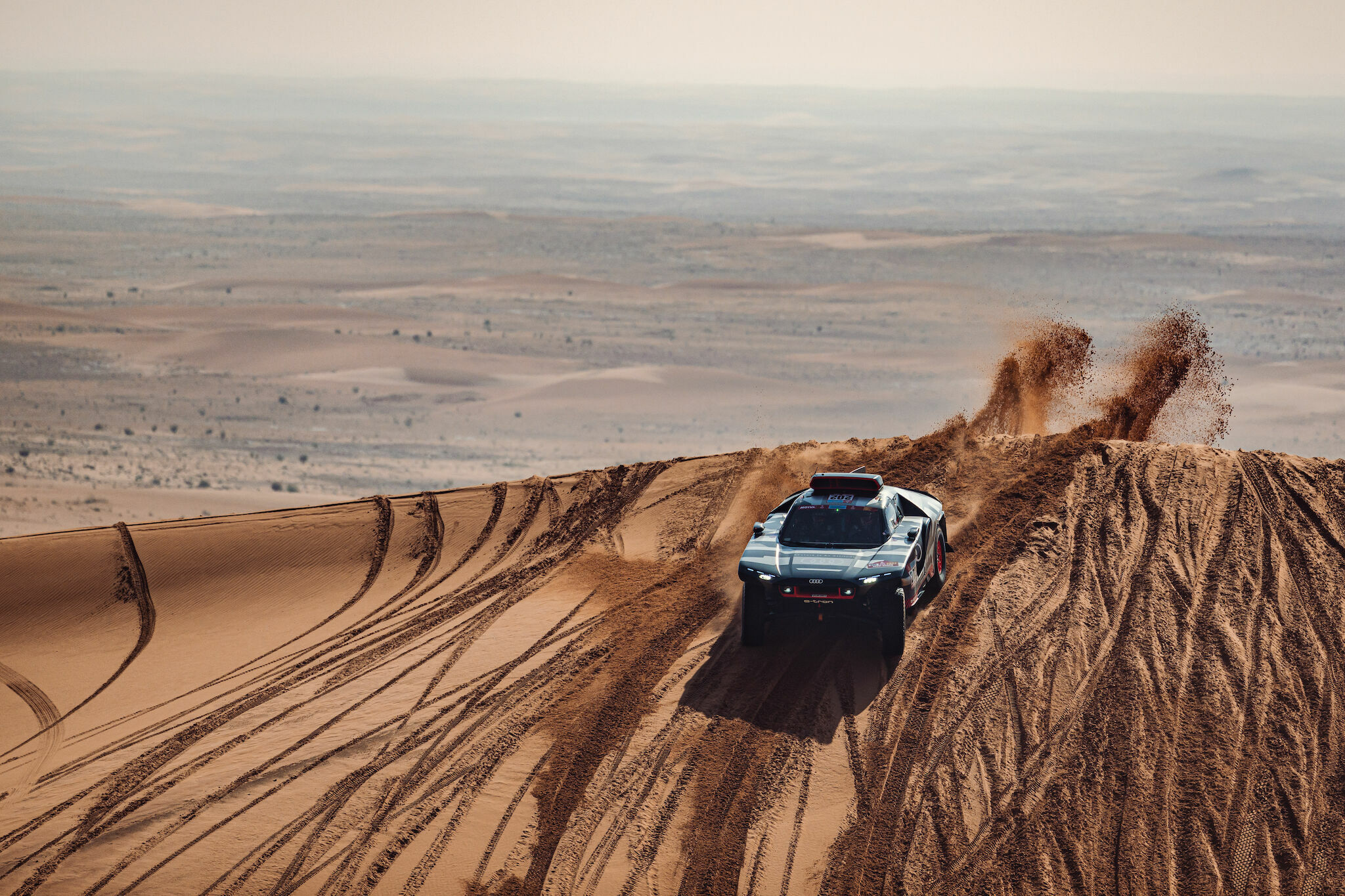 Rallye Dakar 2022 - Audi RS Q e-tron #202 (Team Audi Sport), Carlos Sainz/Lucas Cruz