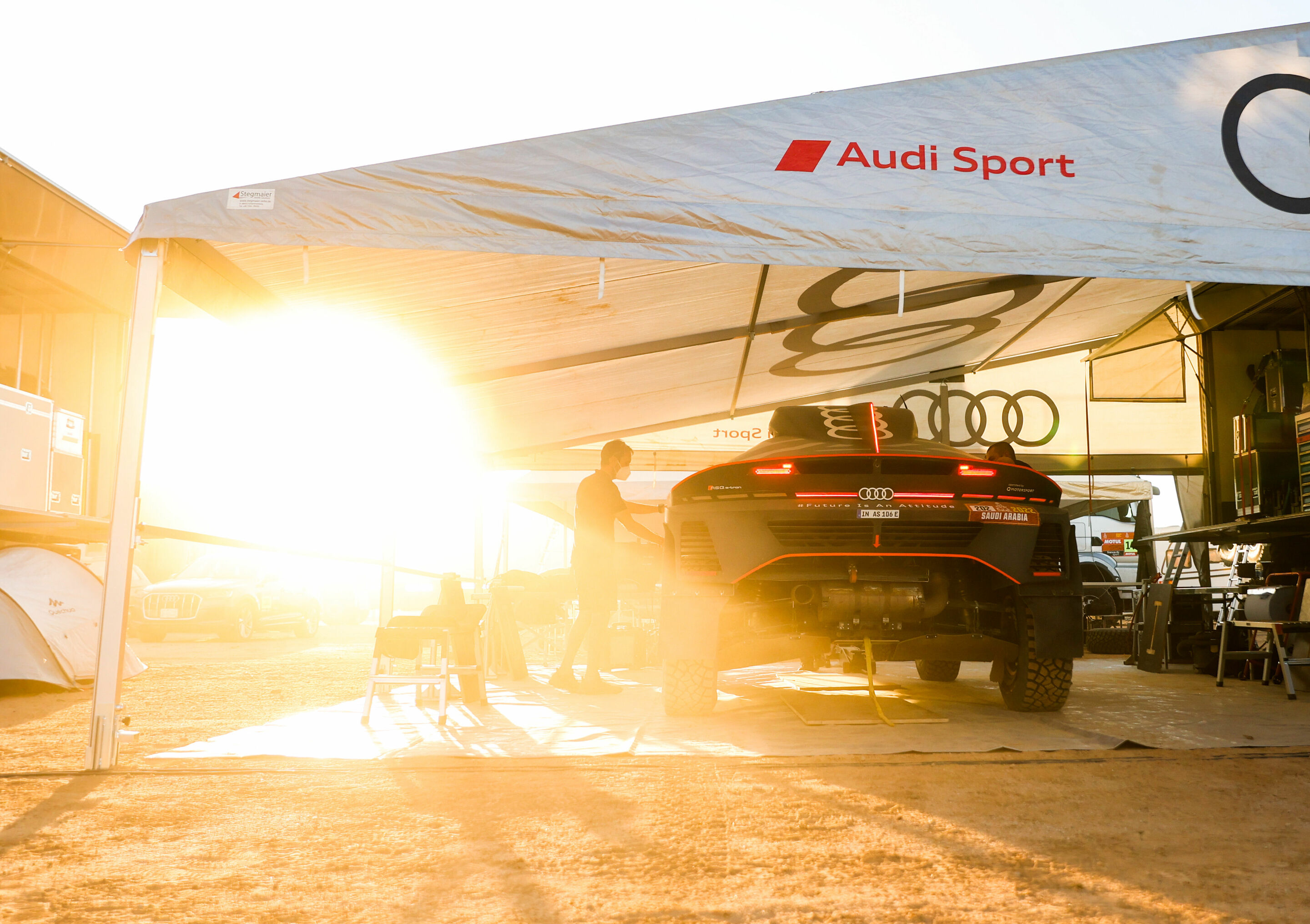Dakar Rally 2022 - Audi RS Q e-tron #224 (Team Audi Sport), Mattias Ekström/Emil Bergkvist