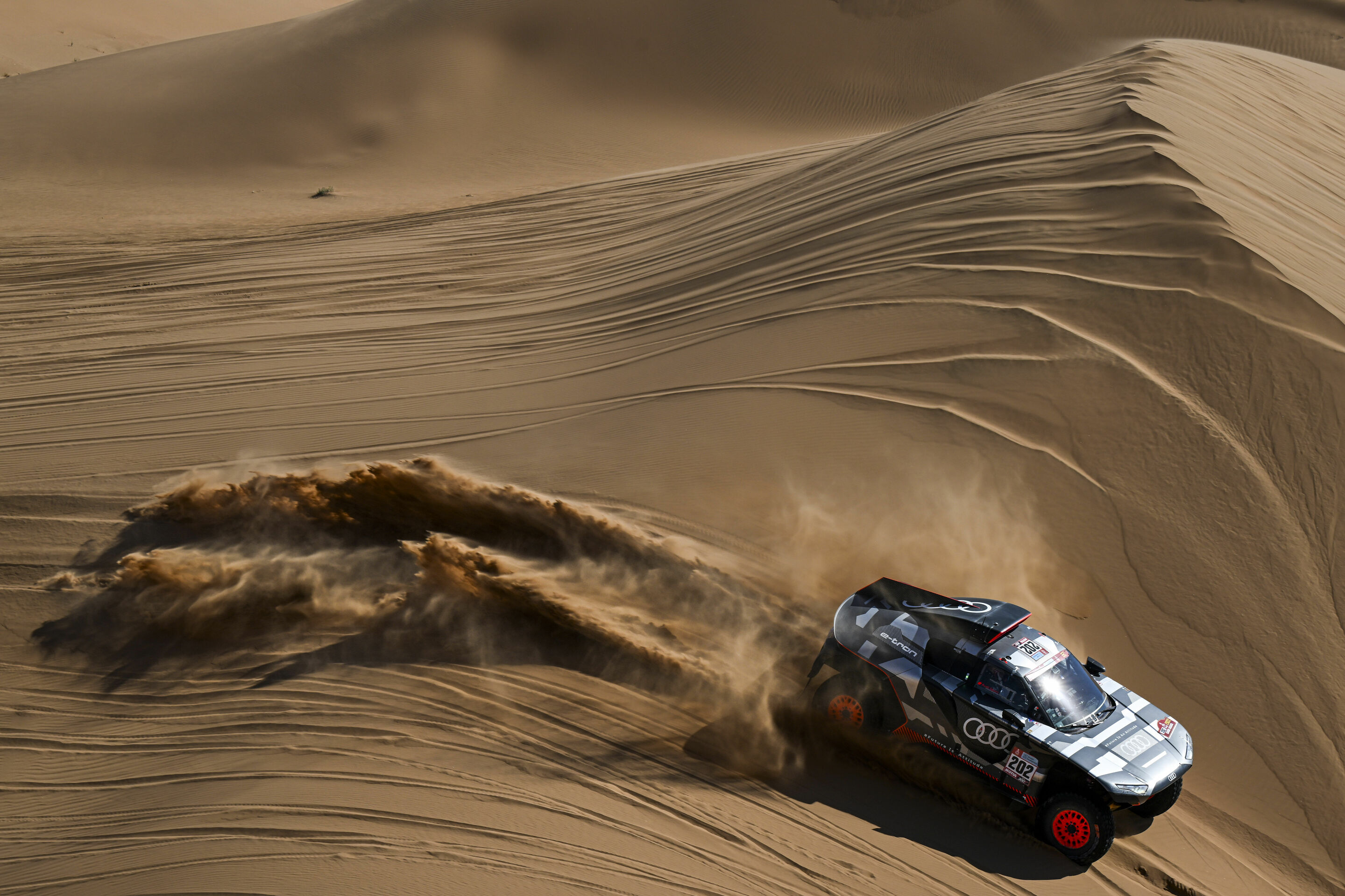 Rallye Dakar 2022 - Audi RS Q e-tron #202 (Team Audi Sport), Carlos Sainz/Lucas Cruz