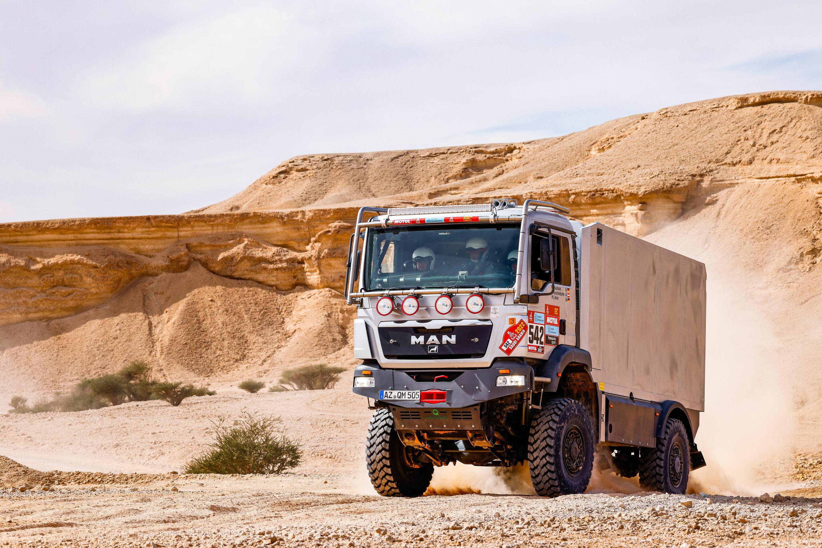 Rallye Dakar 2022 - Race-Truck Team Audi Sport #542, Michael Baumann/Lukas Raschendorf/Philipp Beier