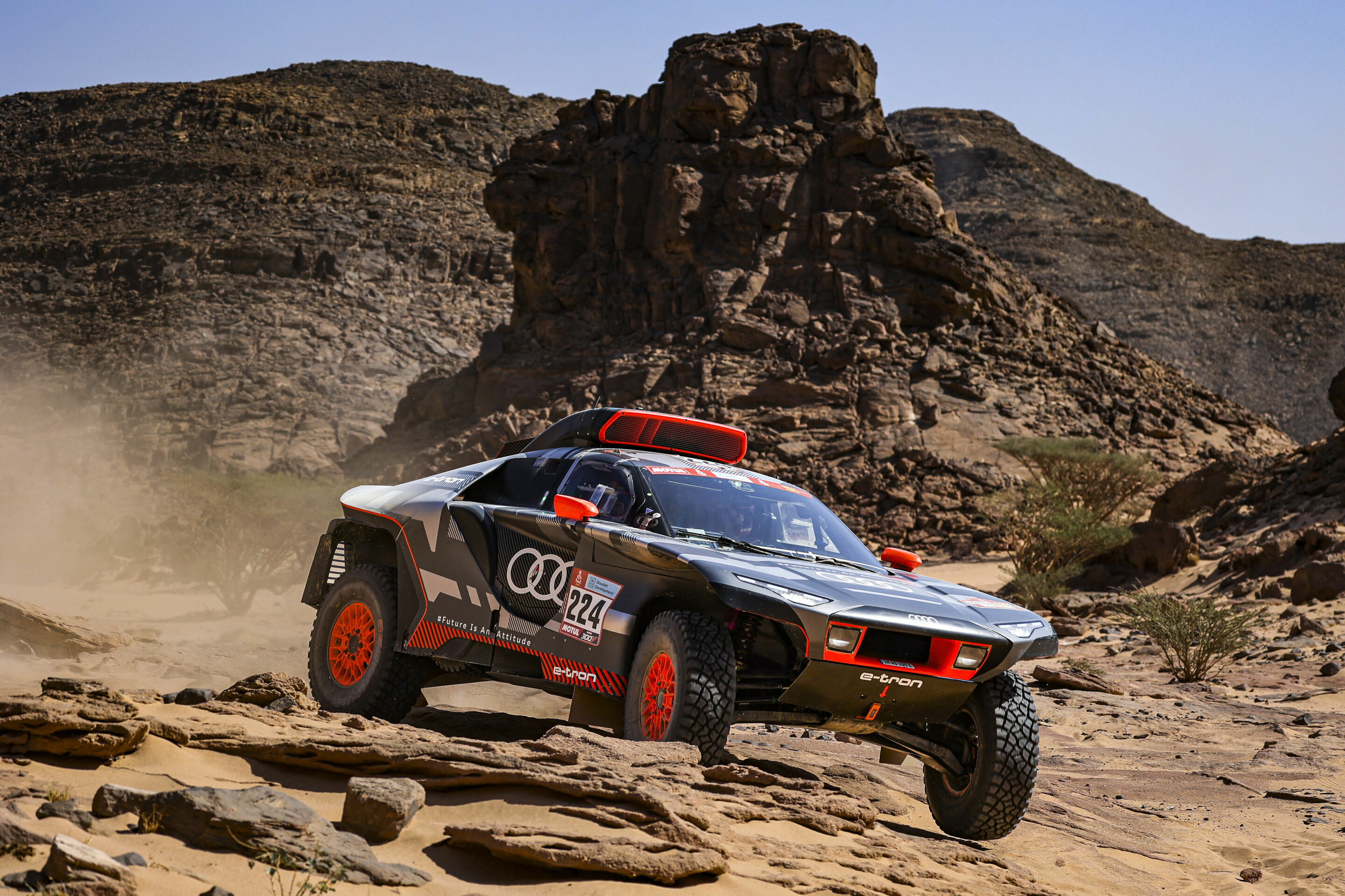 Rallye Dakar 2022 - Audi RS Q e-tron #224 (Team Audi Sport), Mattias Ekström/Emil Bergkvist
