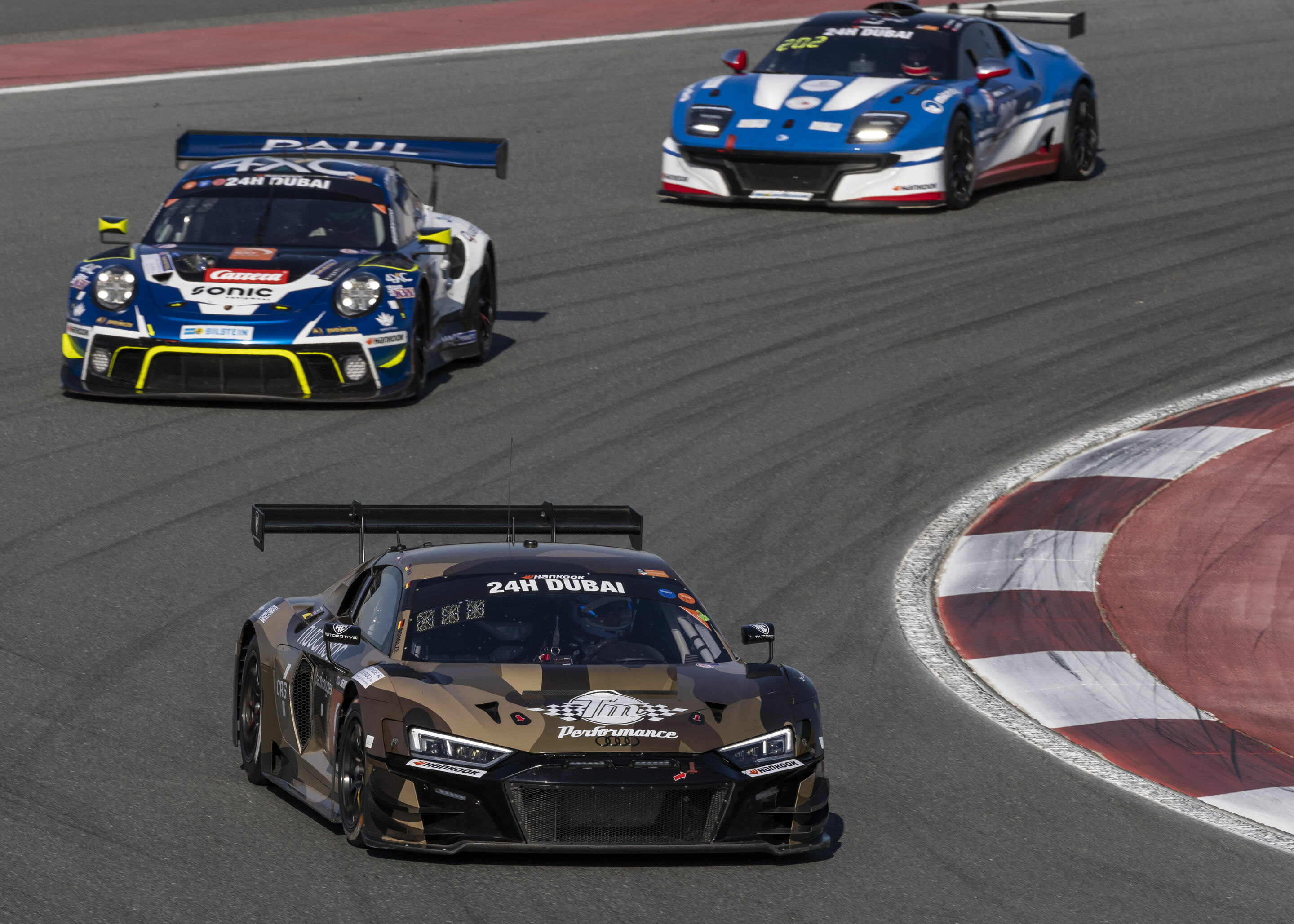 24h Dubai 2022 - Audi R8 LMS #99 (Attempto Racing), Alex Aka/Luca Engstler/Finlay Hutchison/Nicolas Schöll/Florian Scholze