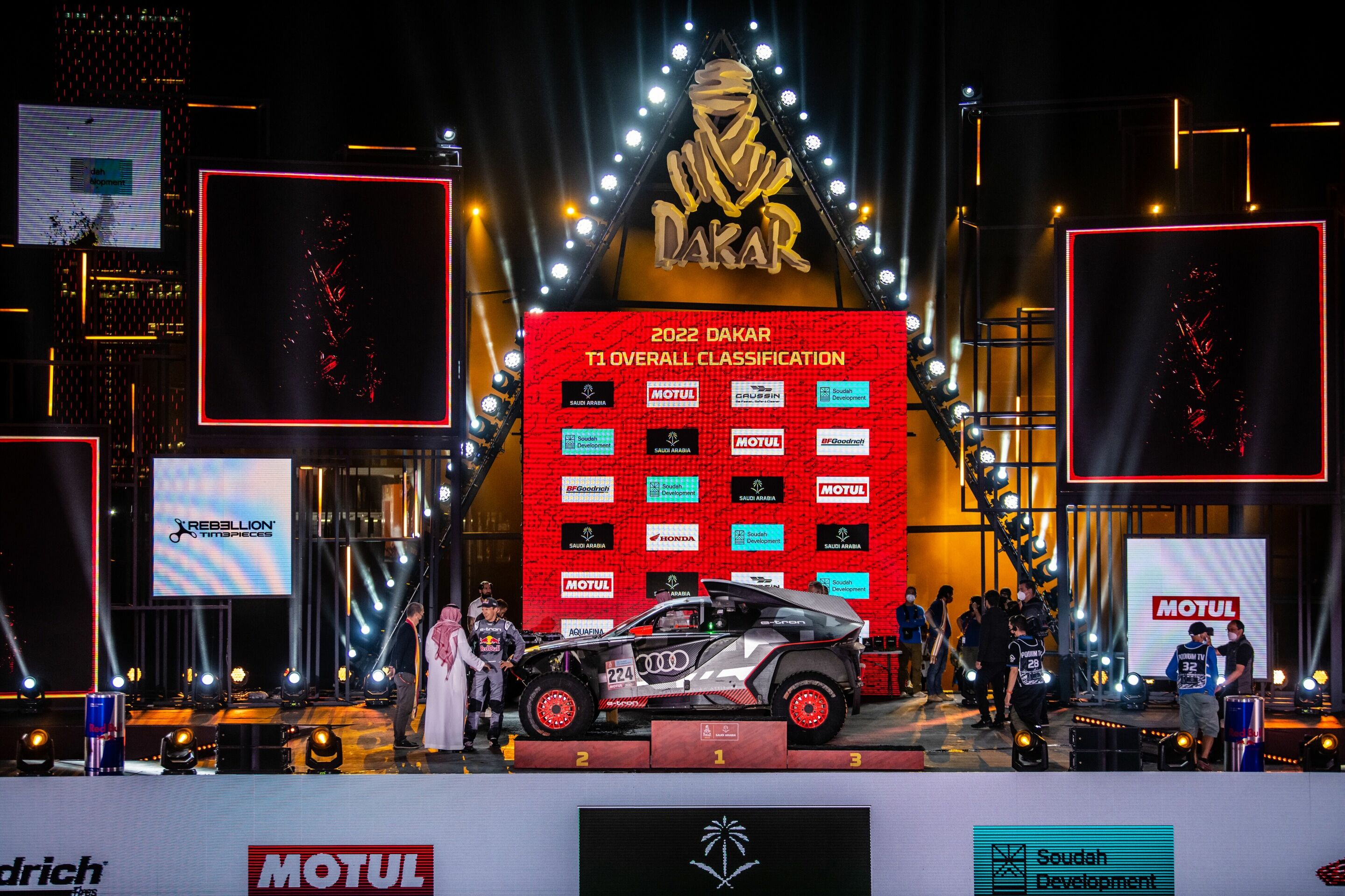 Rallye Dakar 2022 - Audi RS Q e-tron #224 (Team Audi Sport), Mattias Ekström/Emil Bergkvist