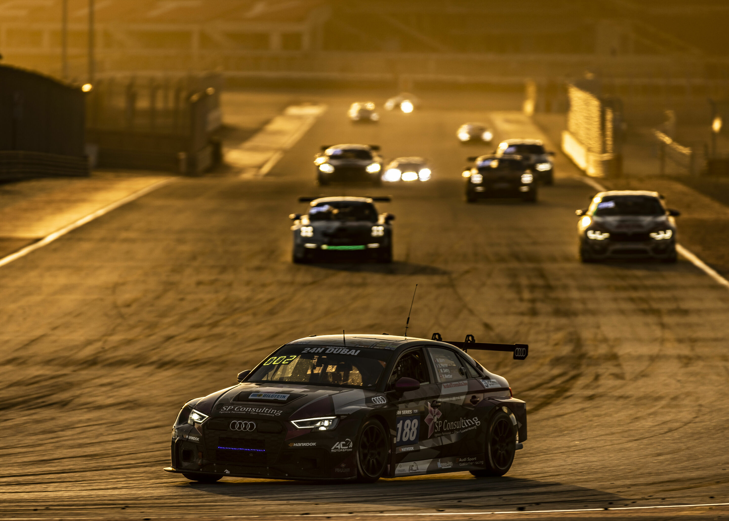24h Dubai 2022 - Audi RS 3 LMS #188 (AC Motorsport), Miklas Born/Mathieu Detry/Yannick Mettler/Stéphane Perrin