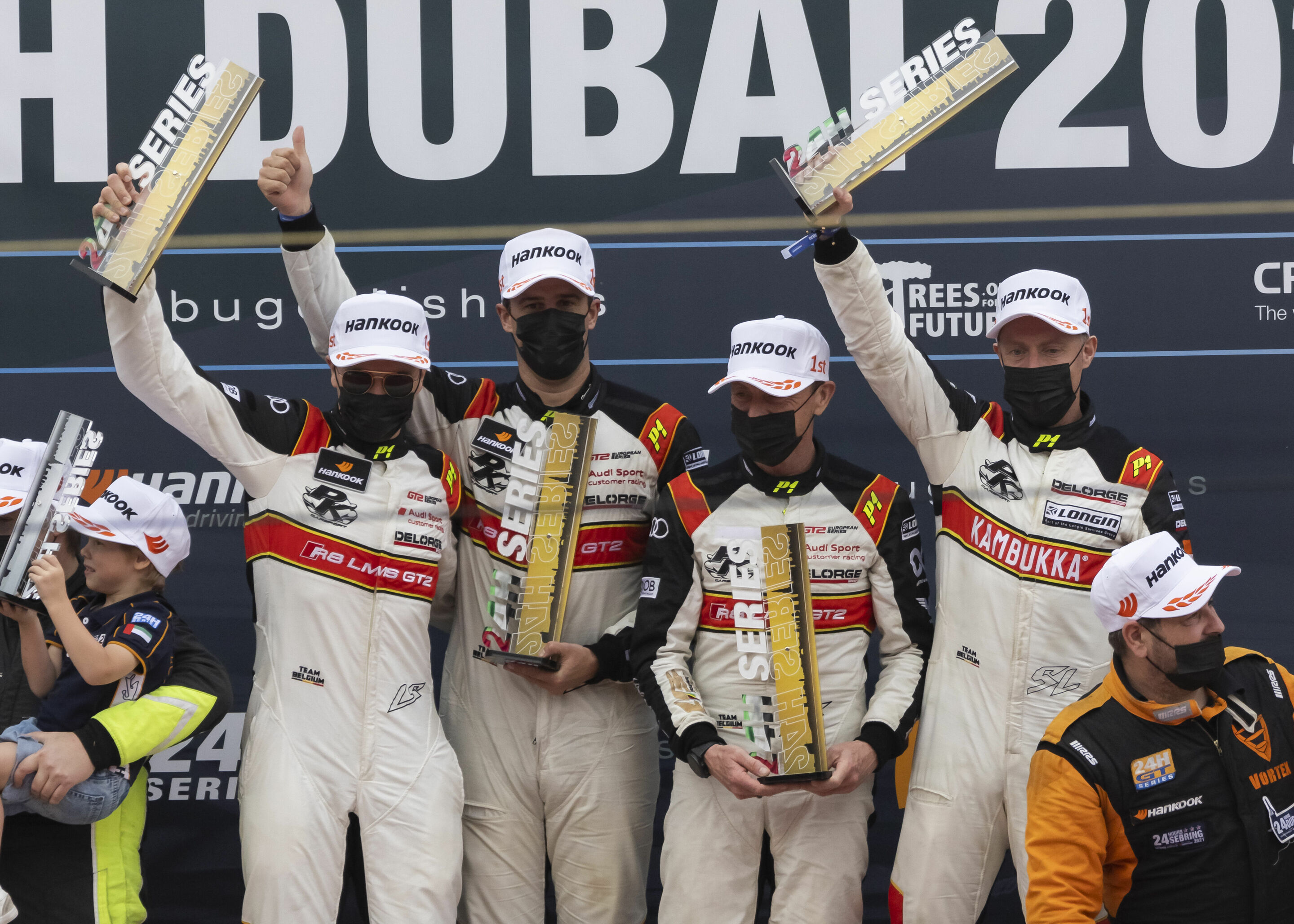24h Dubai 2022 - Stijn Lowette, Peter Guelinckx, Bert Longin, Stienes Longin