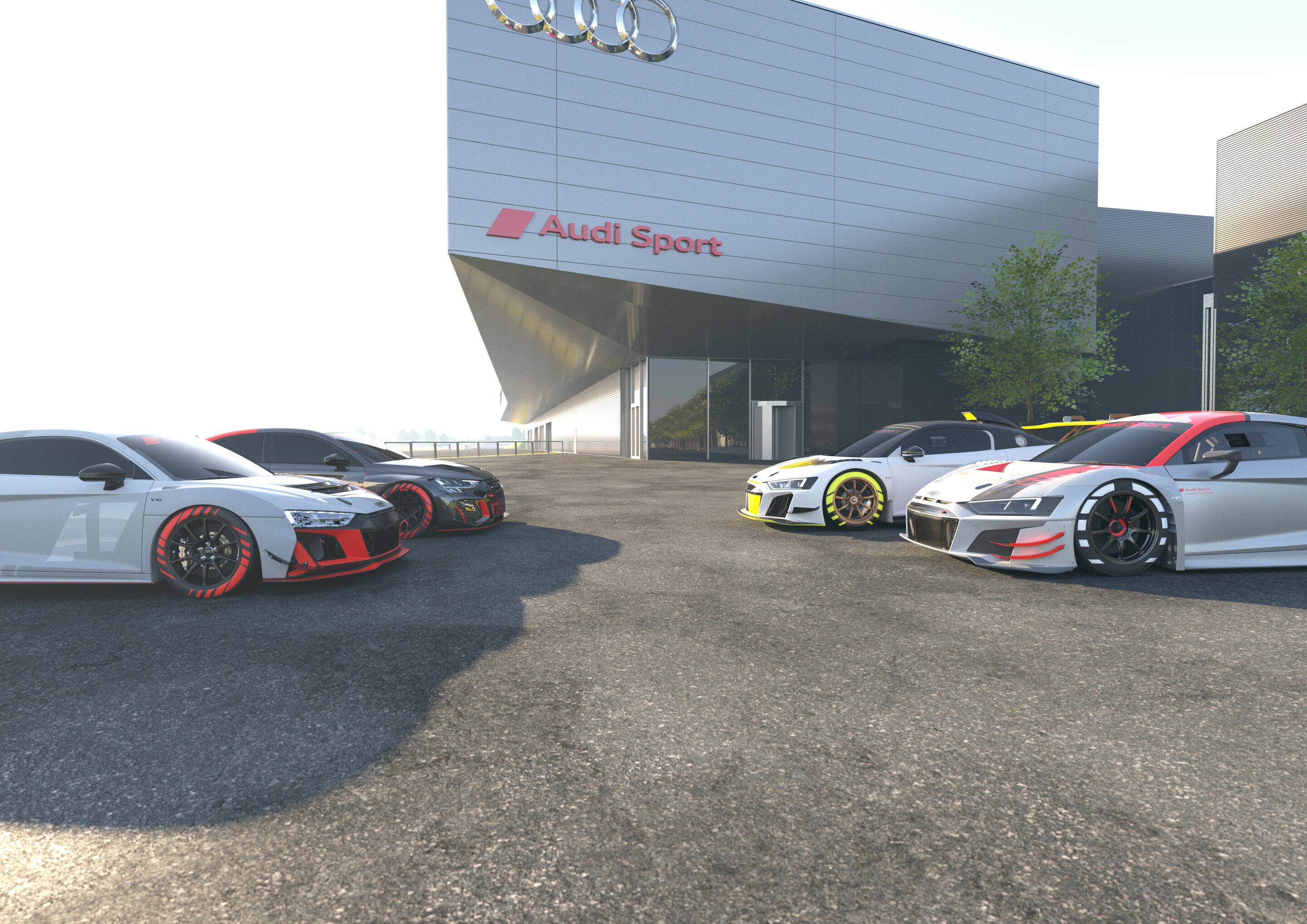 Audi Sport customer racing 2022 - Audi R8 LMS GT4, Audi RS 3 LMS, Audi R8 LMS GT2, Audi R8 LMS GT3