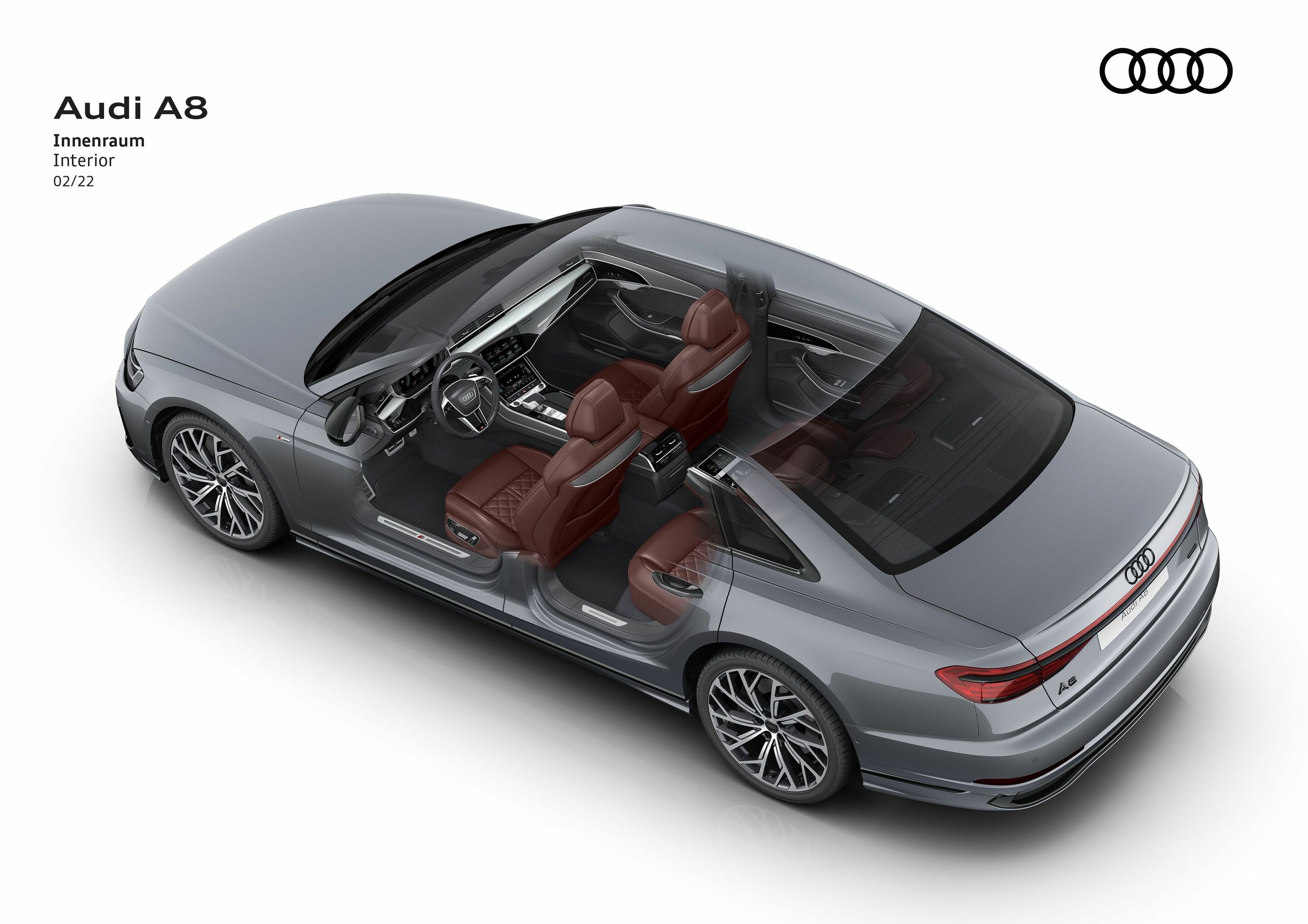 Illustration - Audi A8 - Innenraum