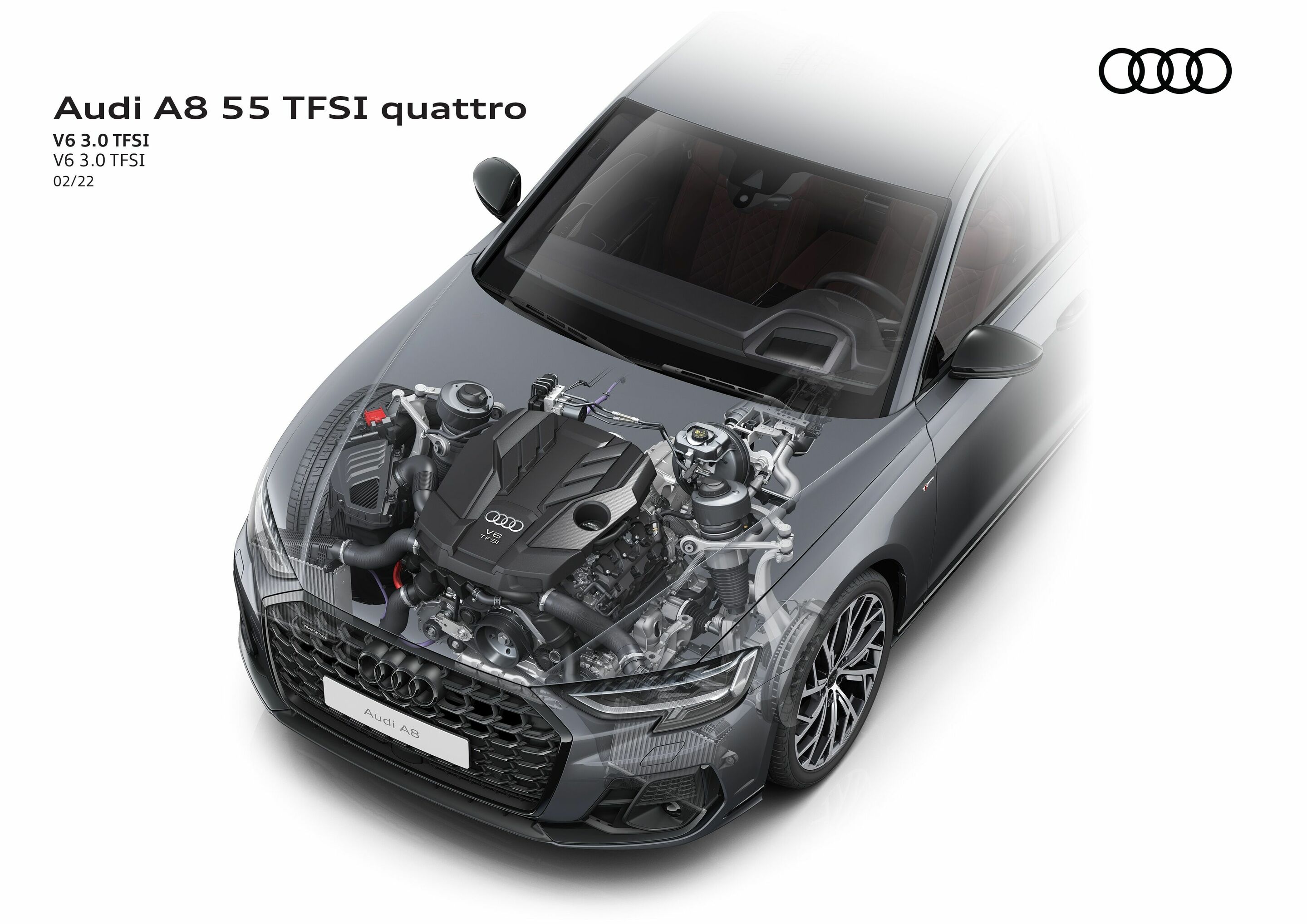 Audi A8 55 TFSI quattro - V8 4.0 TFSI